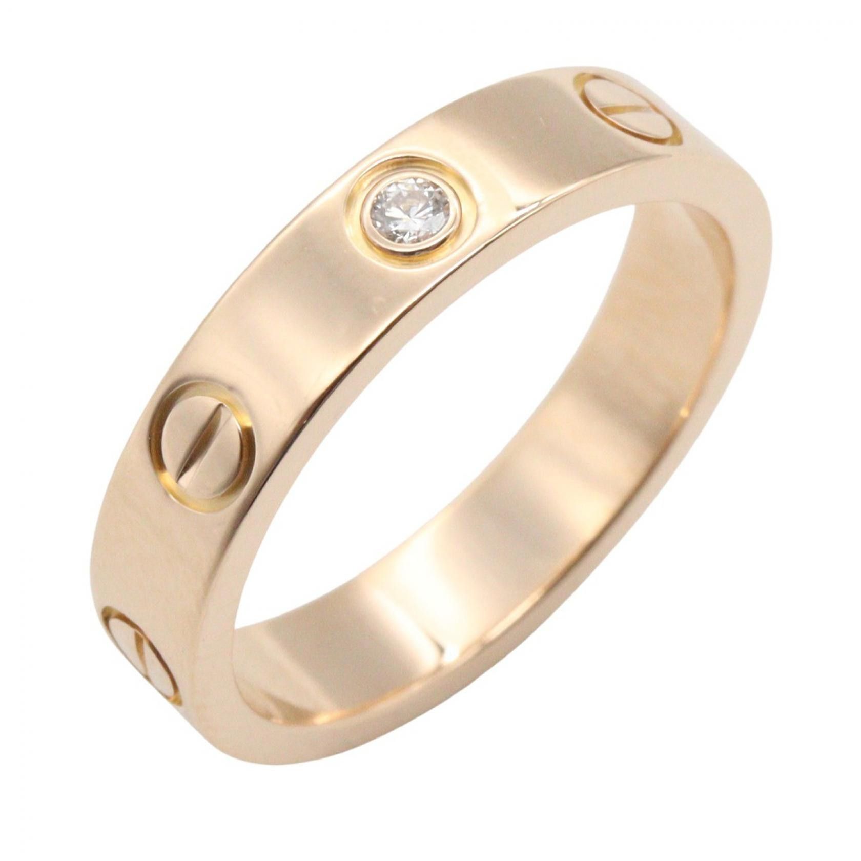 Cartier Cartier Cartier Mini Love Ring Au750 Ring Size 49 Precious Metal Ring B4050700 DUTY FREE for USA Size ONE SIZE - 1 Thumbnail