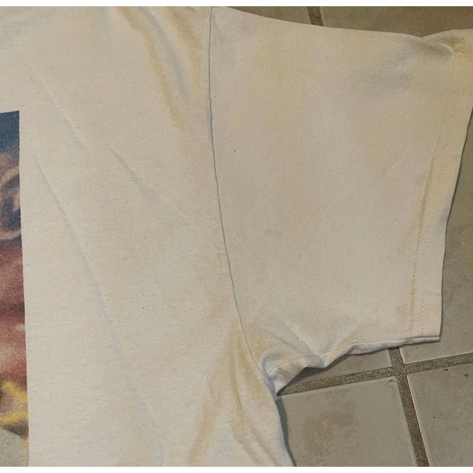 Folk Folk Rock Band Grunge Tour Shirt XL Beige Abstract Wolfies Just Fine Perfection Nevada Size US XL / EU 56 / 4 - 4 Thumbnail
