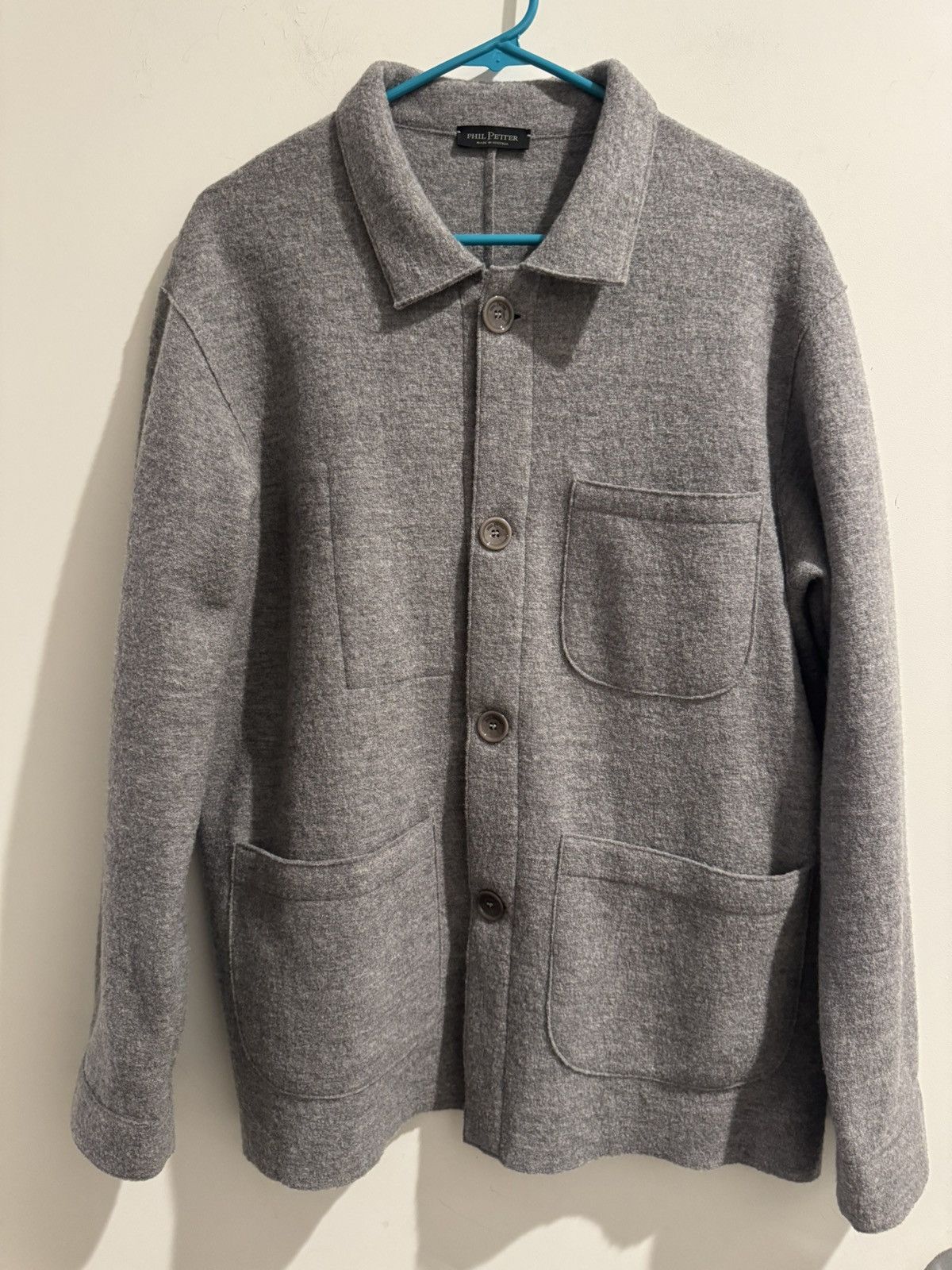Other Phil Petter Austria Merino Wool Knit Overshirt Size Medium Size US M / EU 48-50 / 2 - 1 Thumbnail