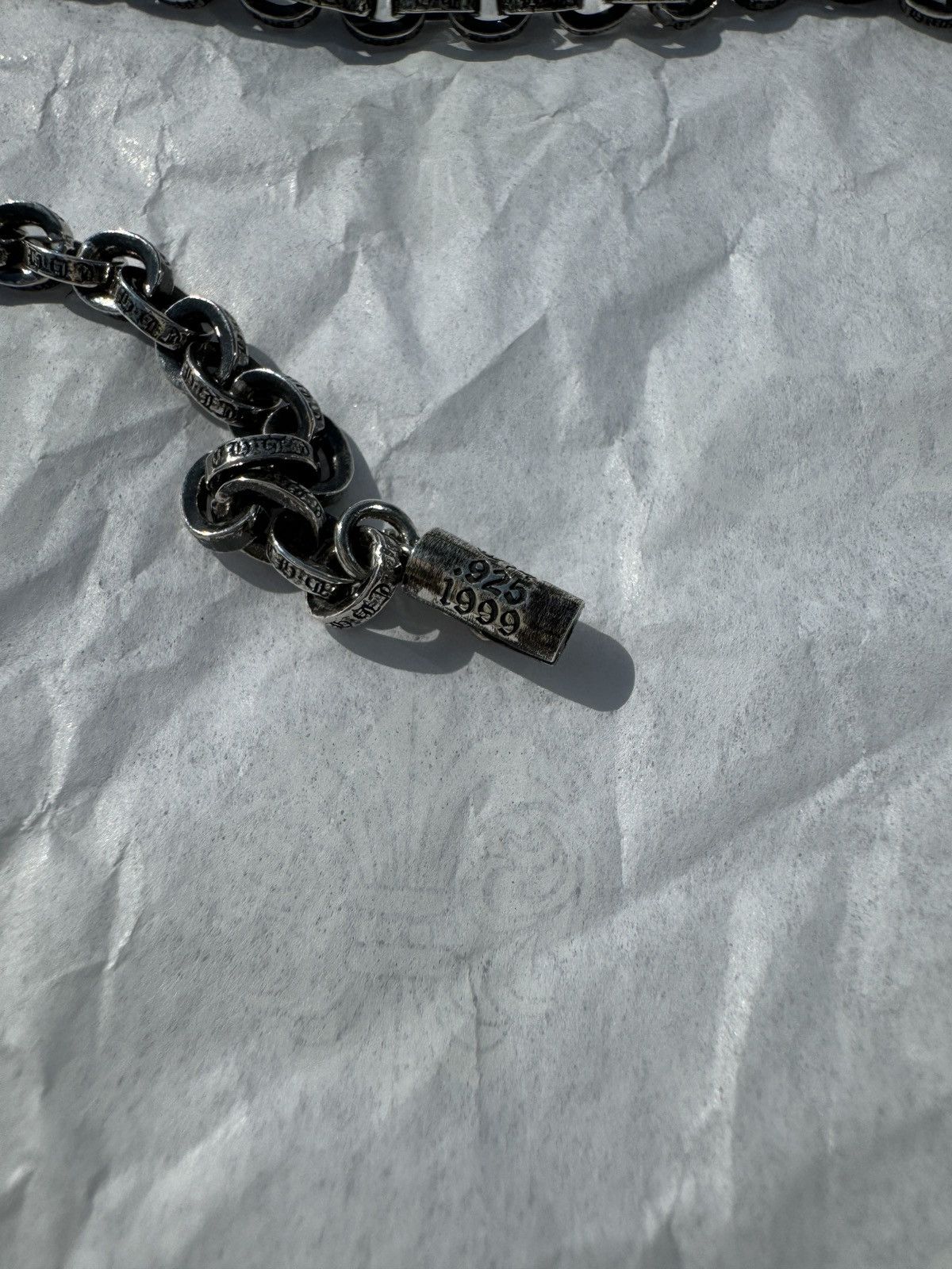 Chrome Hearts Paper Chain Bracelet Size ONE SIZE - 5 Thumbnail