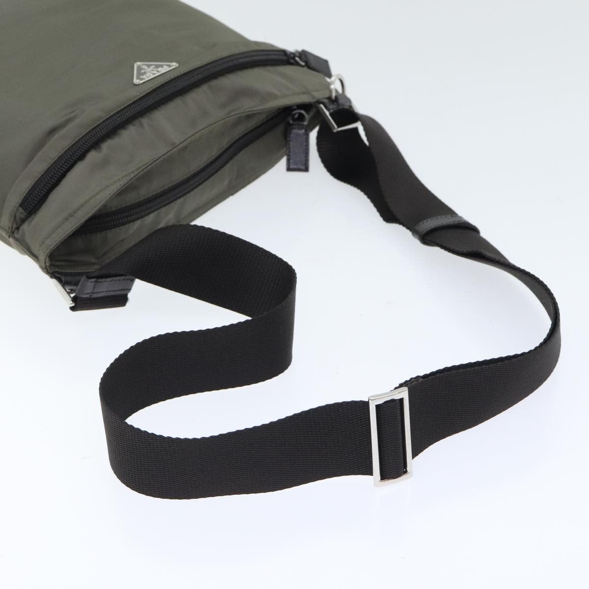 Prada PRADA Shoulder Bag Nylon Gray Silver Size ONE SIZE - 7 Thumbnail