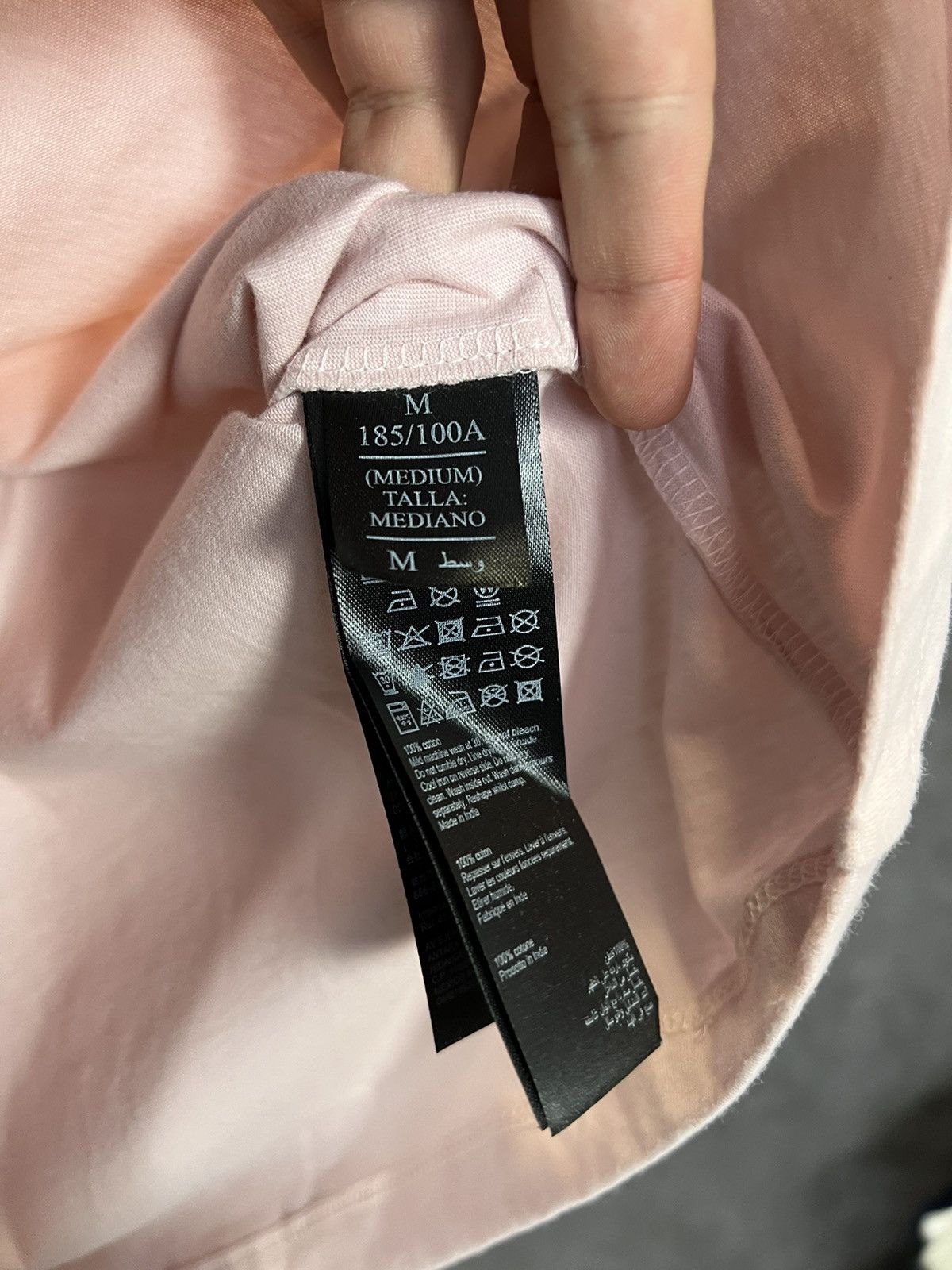 Allsaints Allsaints logo pink tee Size US M / EU 48-50 / 2 - 4 Thumbnail