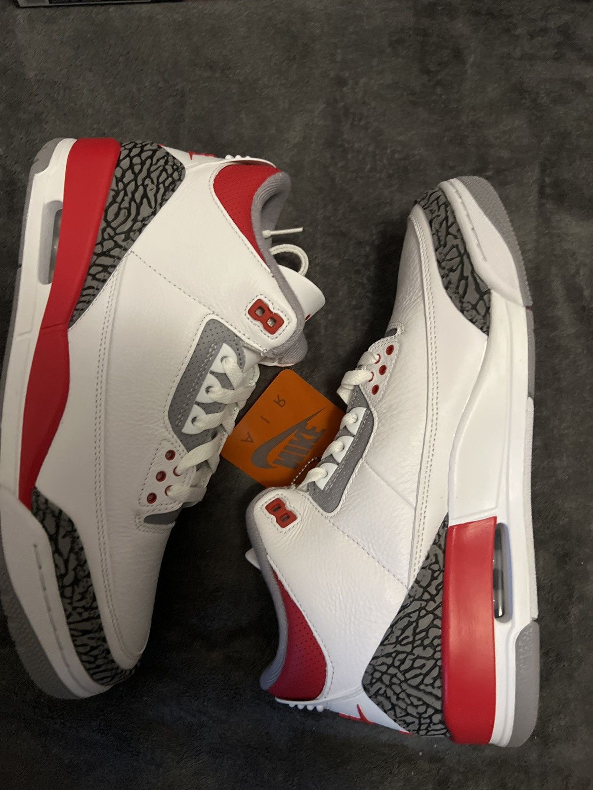Jordan Brand × Nike AIR JORDAN 3 “FIRE RED” Size US 11 / EU 44 - 2 Thumbnail