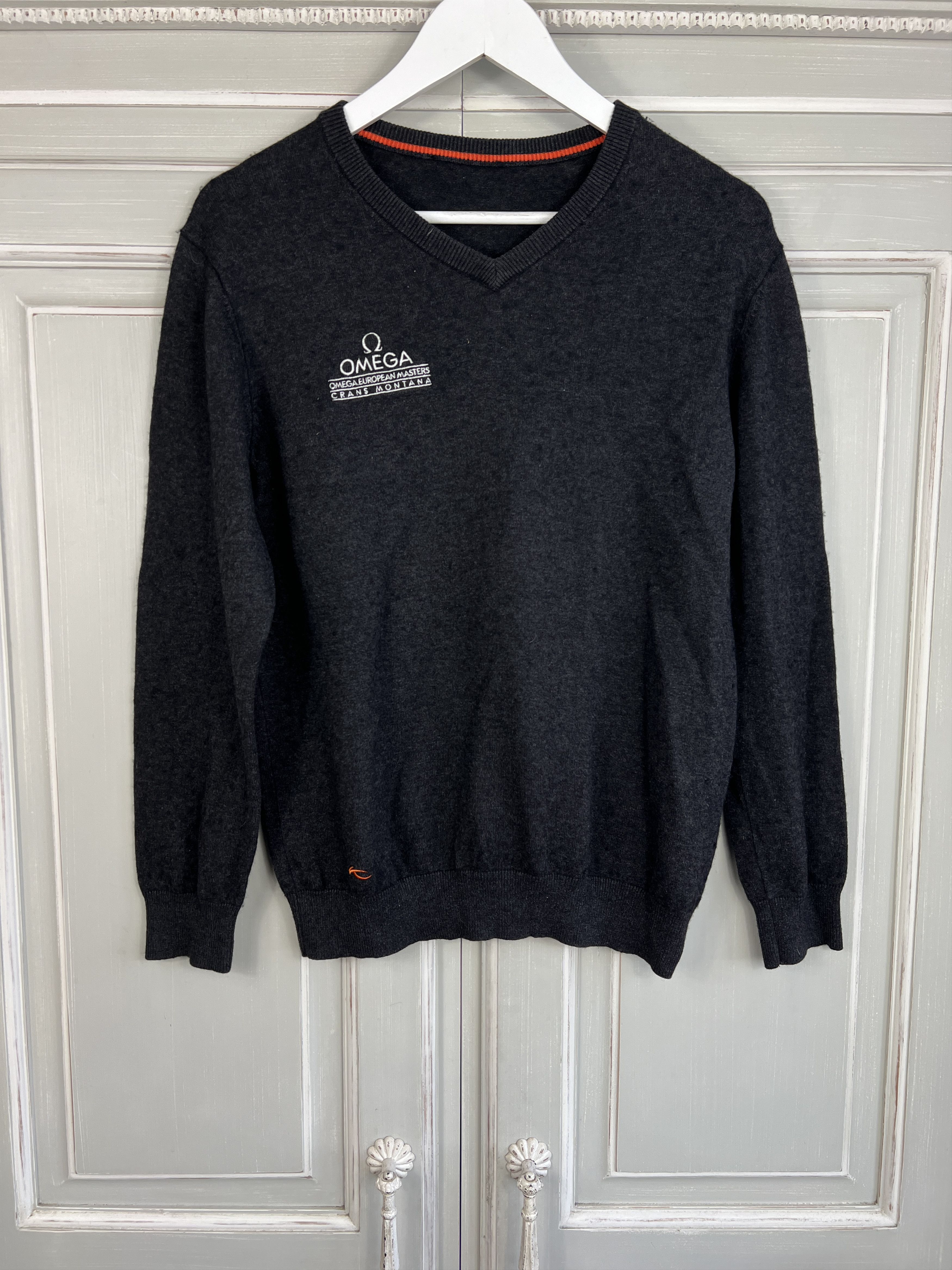 KJUS × Omega KJUS OMEGA CRANS MONTANA V NECK LANA SWEATER GRAY Size US M / EU 48-50 / 2 - 1 Thumbnail