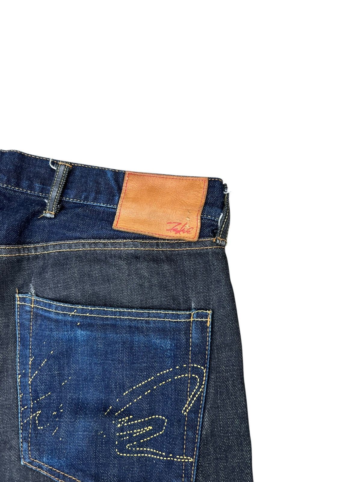 Futura Vintage FUTURA Japan 2 Tones Denim Distressed Jeans Size US 34 / EU 50 - 18 Thumbnail