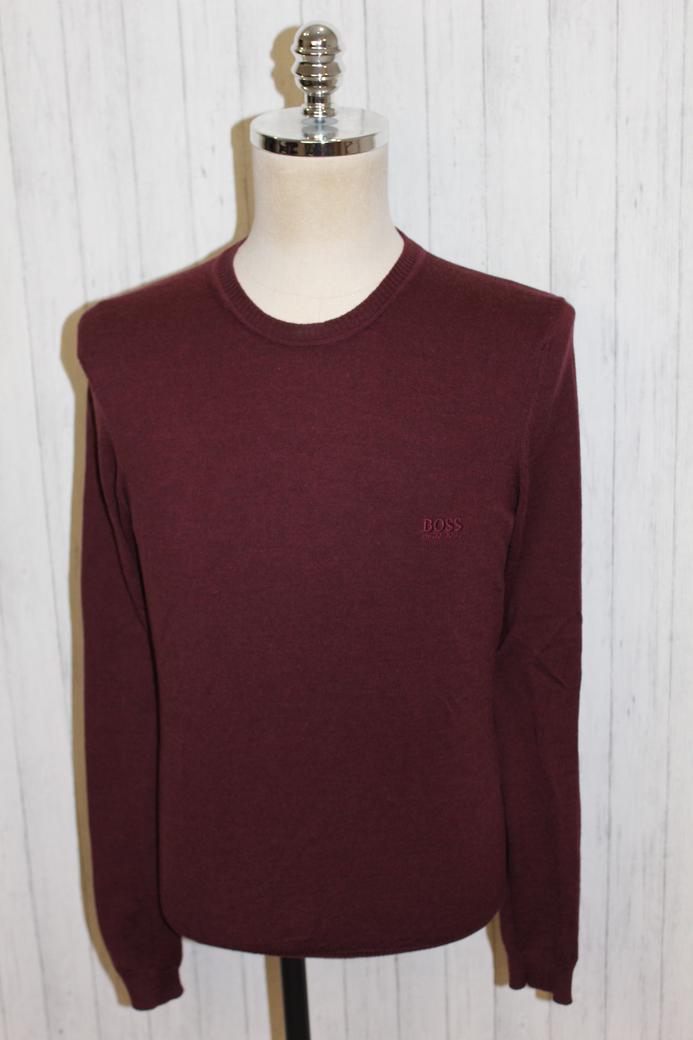 Hugo Boss Men's Hugo Boss Crew Neck Jumper Size M Size US L / EU 52-54 / 3 - 4 Thumbnail