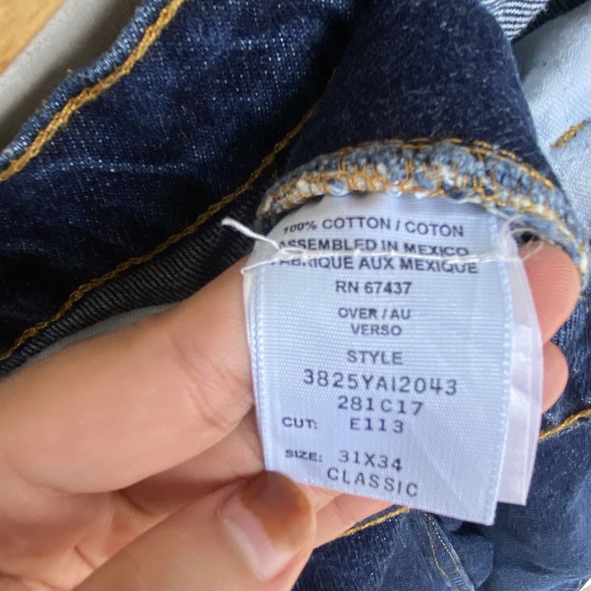 Other Vintage Ralph Lauren Straight Leg Jeans Dark Wash Size 31 Size 31" - 9 Thumbnail