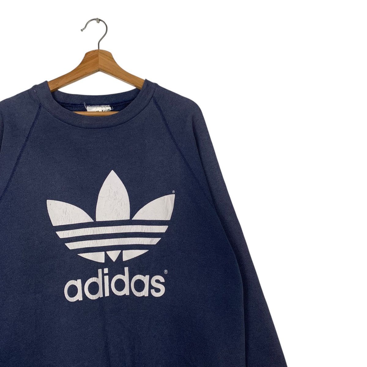 Adidas Vintage Adidas Big Logo Sweatshirt Size US M / EU 48-50 / 2 - 5 Thumbnail