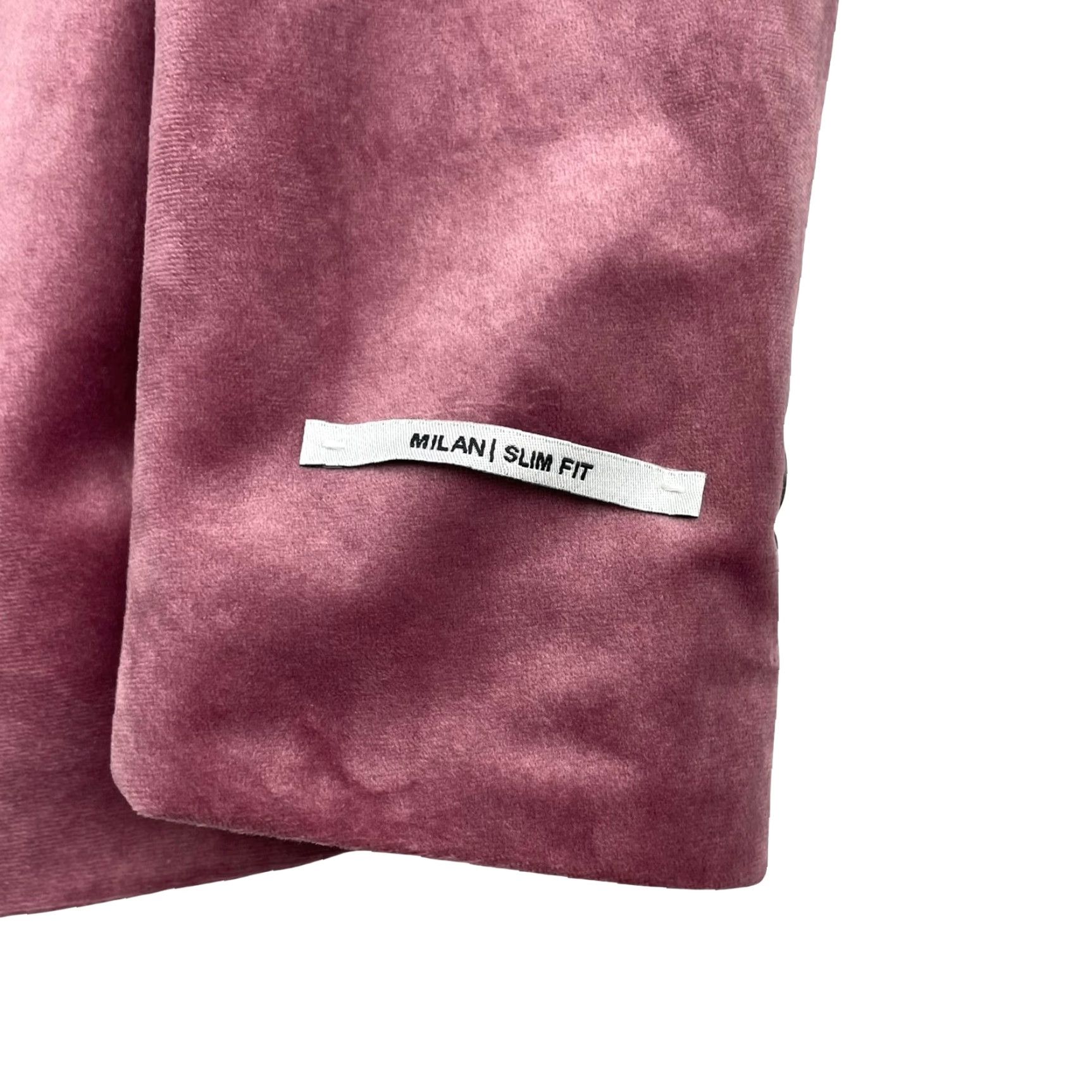Vintage VINTAGE INC International Concepts Men's Velvet Tuxedo Suit Pink XS 30x32 Slim Size 34R - 6 Thumbnail