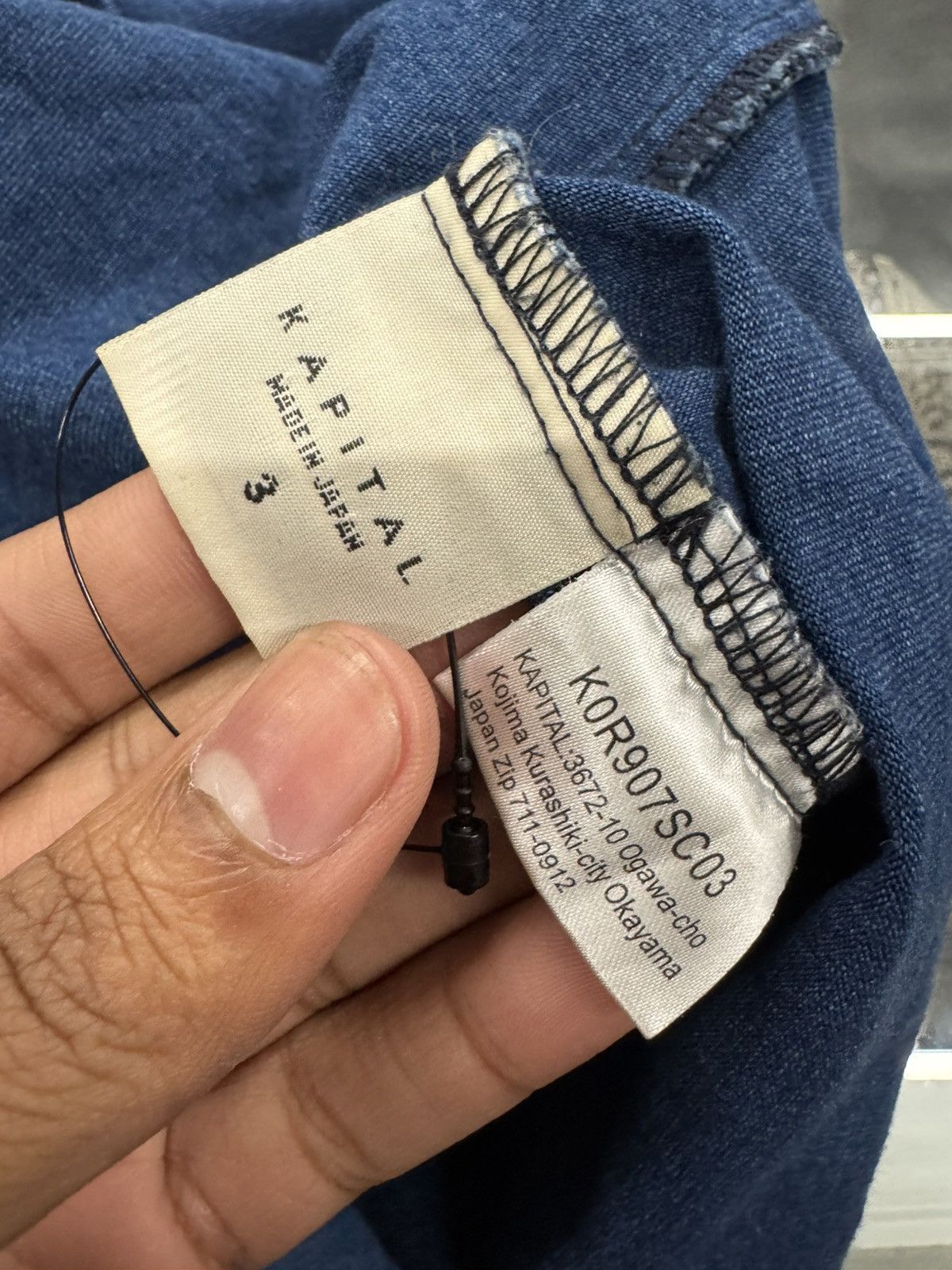 Kapital Kapital Boro Sleeve Tee Size US L / EU 52-54 / 3 - 3 Thumbnail