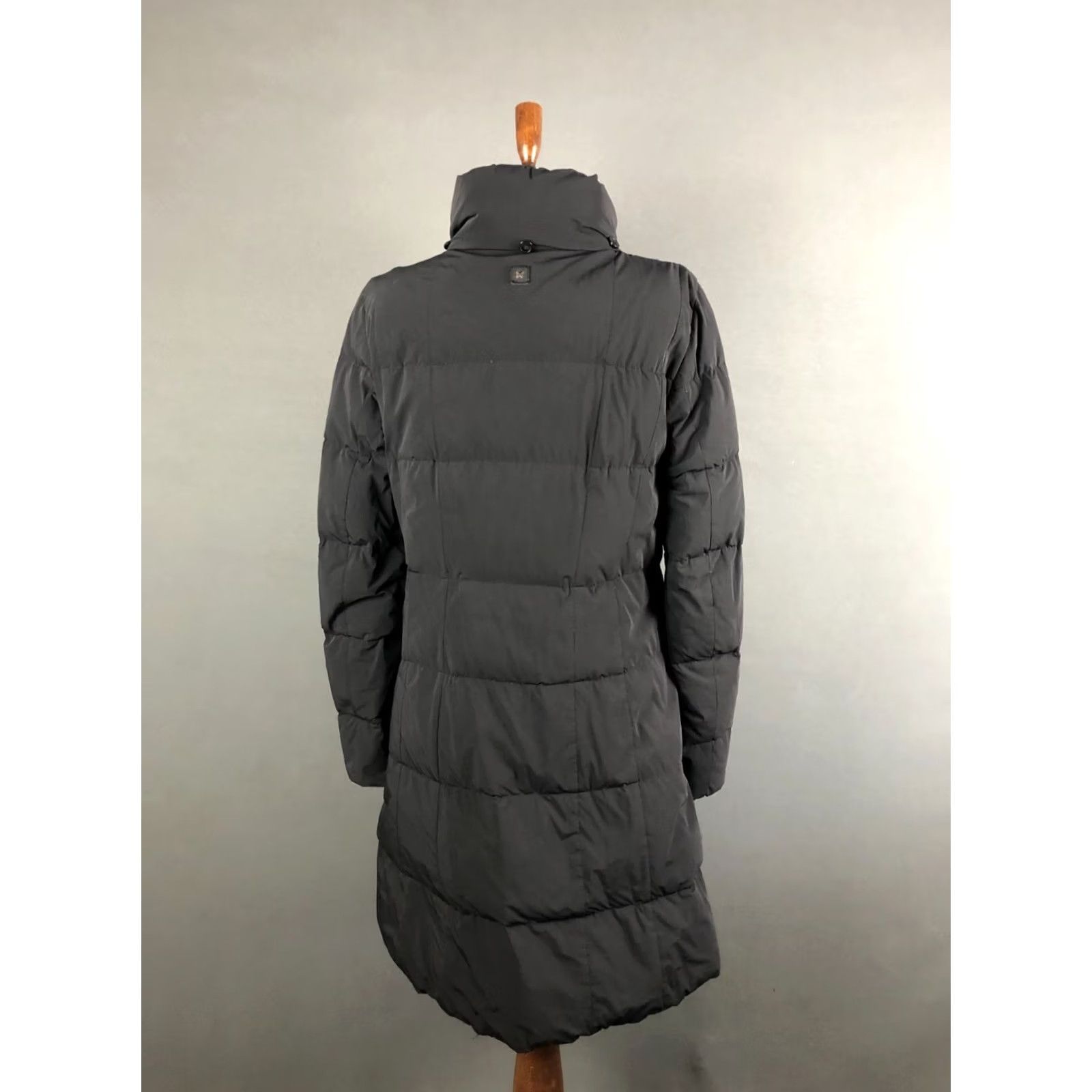 Vintage Weekend Max Mara Arctic Coat Women's Size 12 Black Polyamide Hooded Full Zip Size XL / US 12-14 / IT 48-50 - 3 Thumbnail