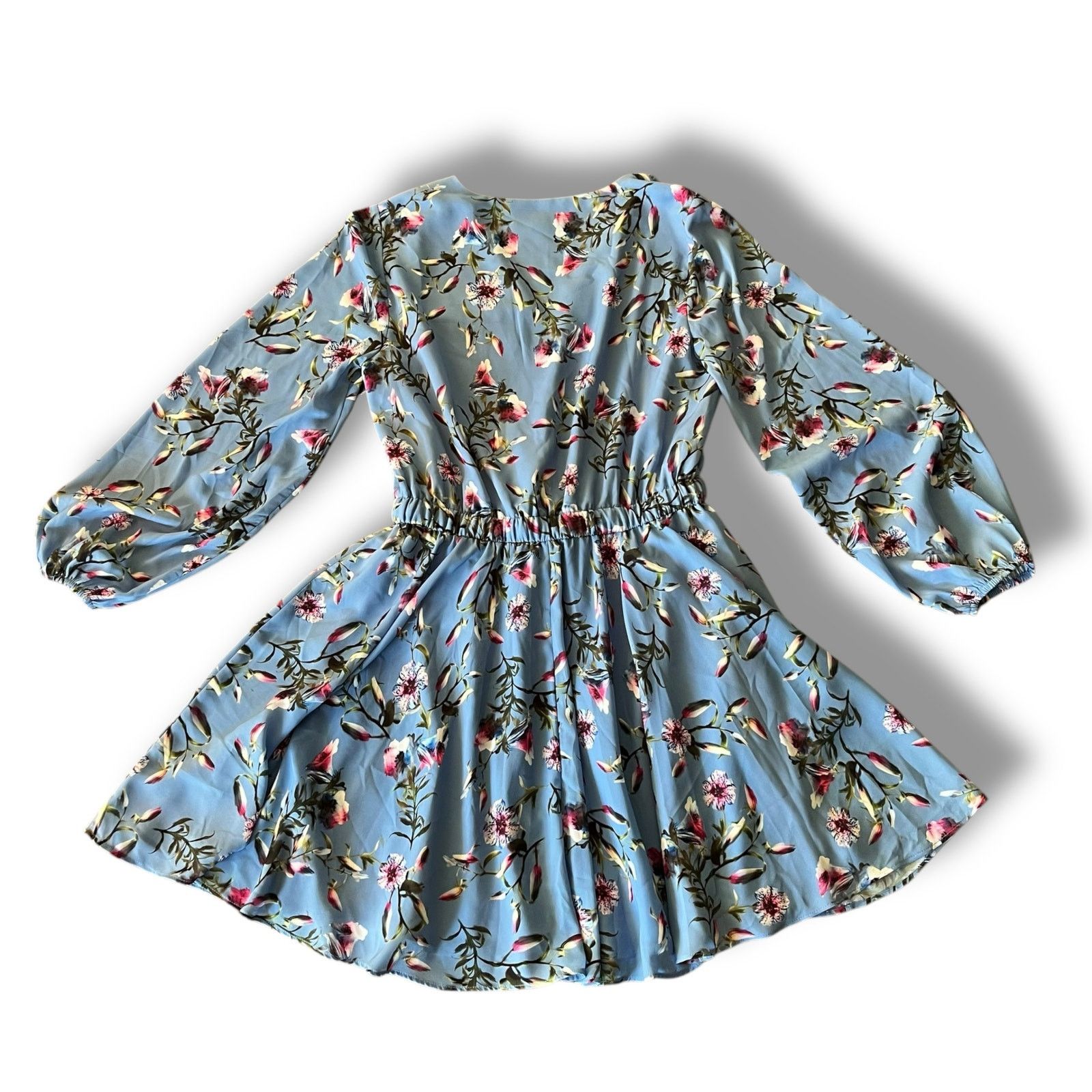 Other INC International Concepts floral waist tie dress Size M / US 6-8 / IT 42-44 - 9 Thumbnail