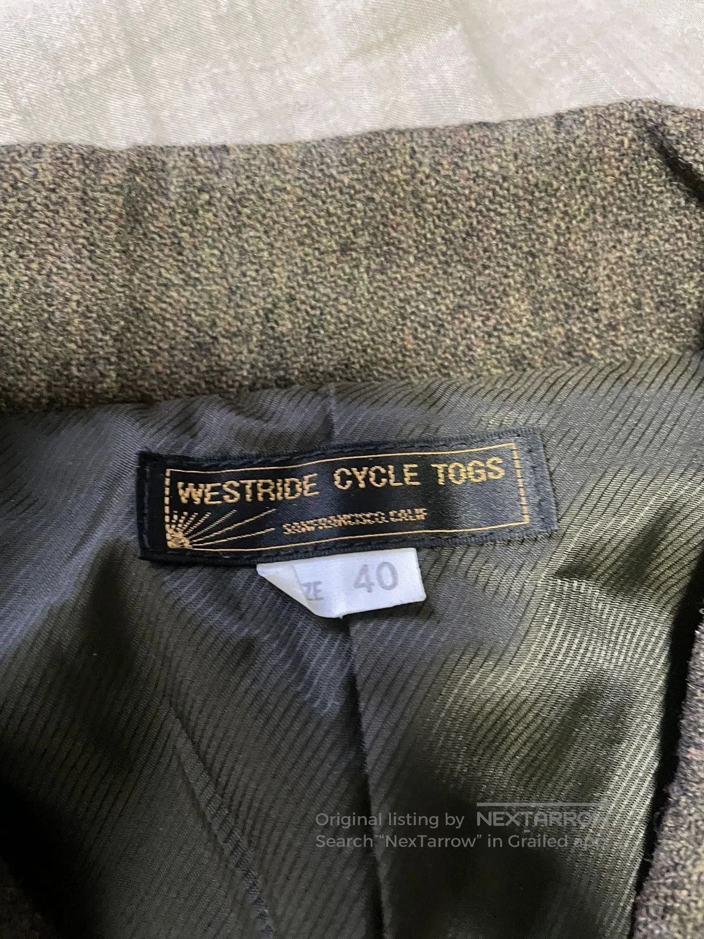 WEST RIDE Vintage Hunting Style Wool Blazer. Size US L / EU 52-54 / 3 - 6 Thumbnail