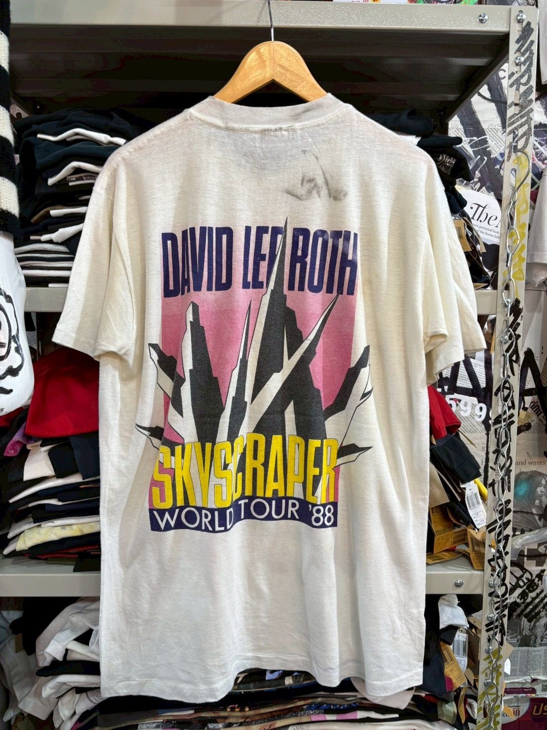Band Tees Diamond dave David Lee Roth 1988’s Size US XL / EU 56 / 4 - 7 Thumbnail