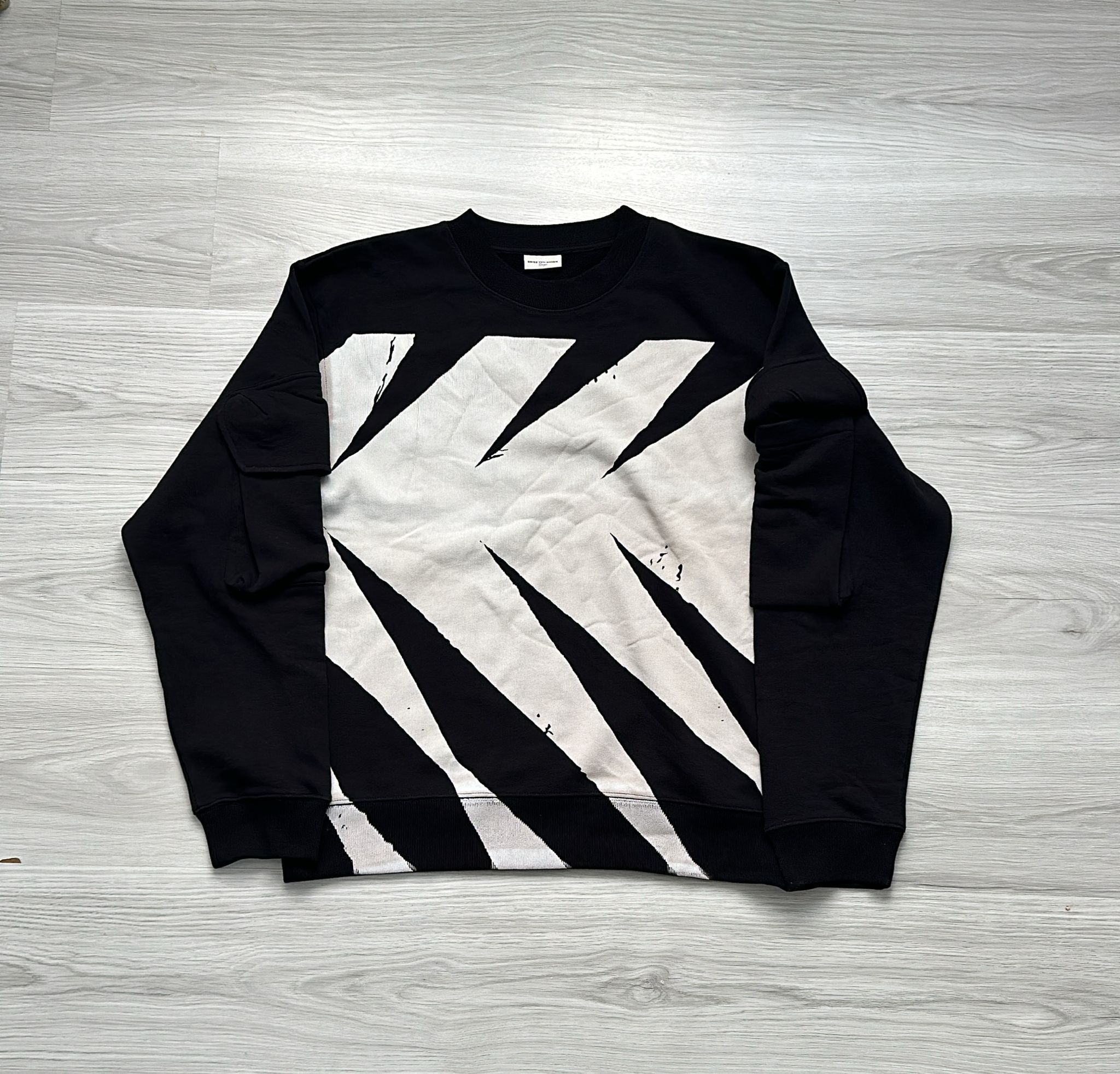 Dries Van Noten Dries Van Noten Screen Printed Sweatshirt Large Size US L / EU 52-54 / 3 - 1 Thumbnail