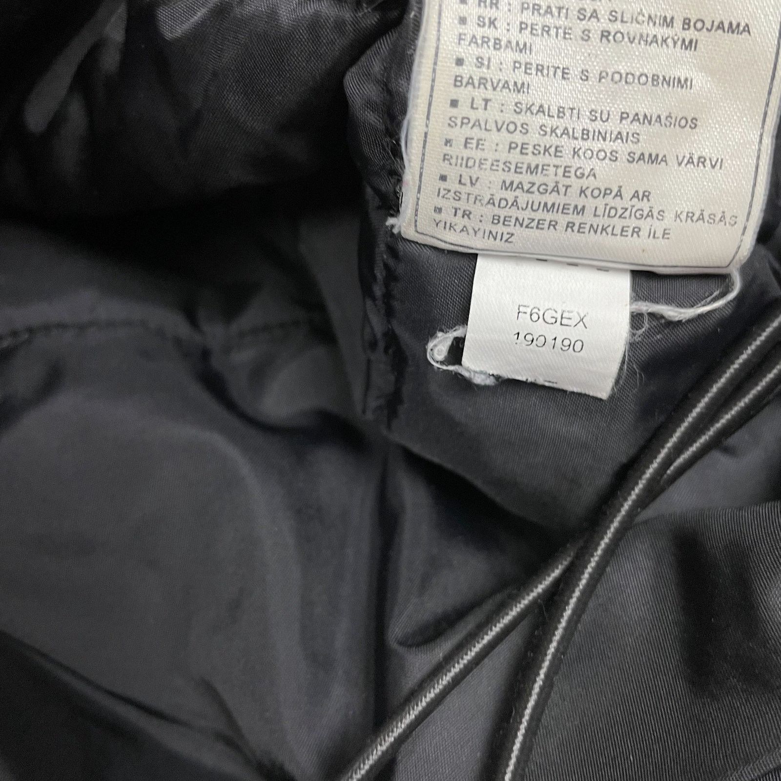 Nike × Vintage Nike Men's Black Swoosh Full Zip Windbreaker Jacket Large Size US L / EU 52-54 / 3 - 15 Thumbnail
