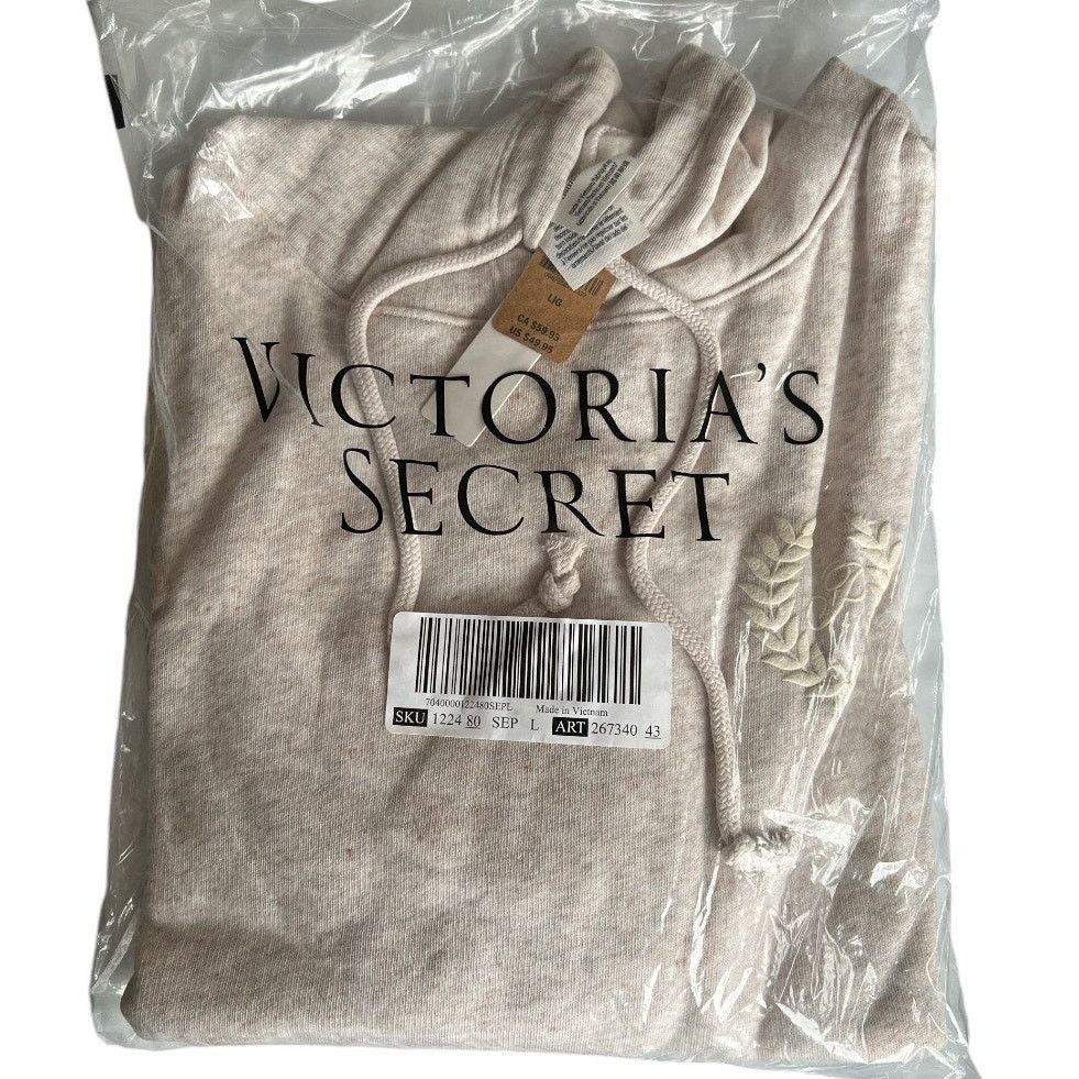 Victoria's Secret Victoria's Secret Pink Everyday Fleece Cropped Hoodie, L Size L / US 10 / IT 46 - 3 Thumbnail