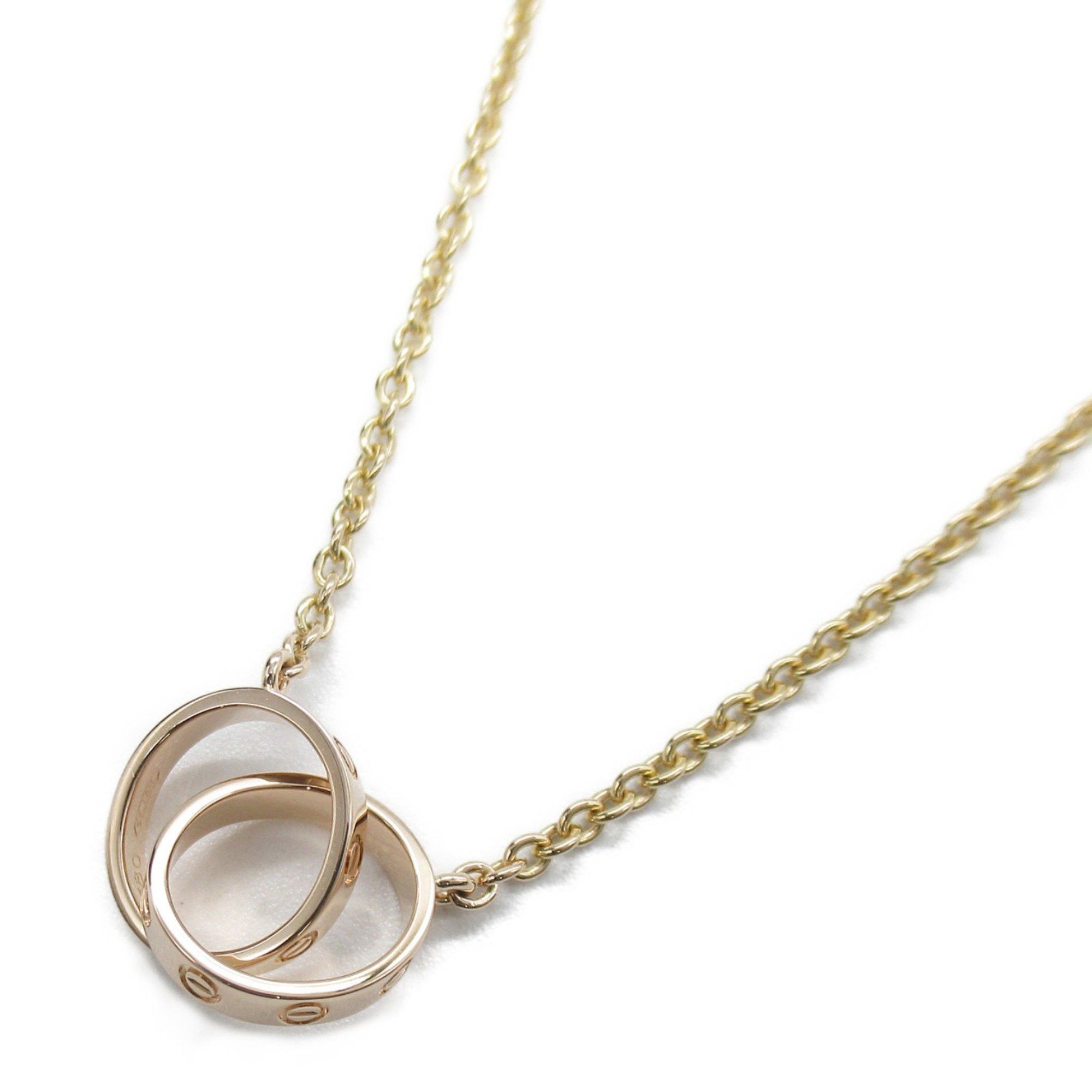 image of Cartier Baby Love Necklace Necklace Gold K18Pg(Rose Gold) Gold, Women's