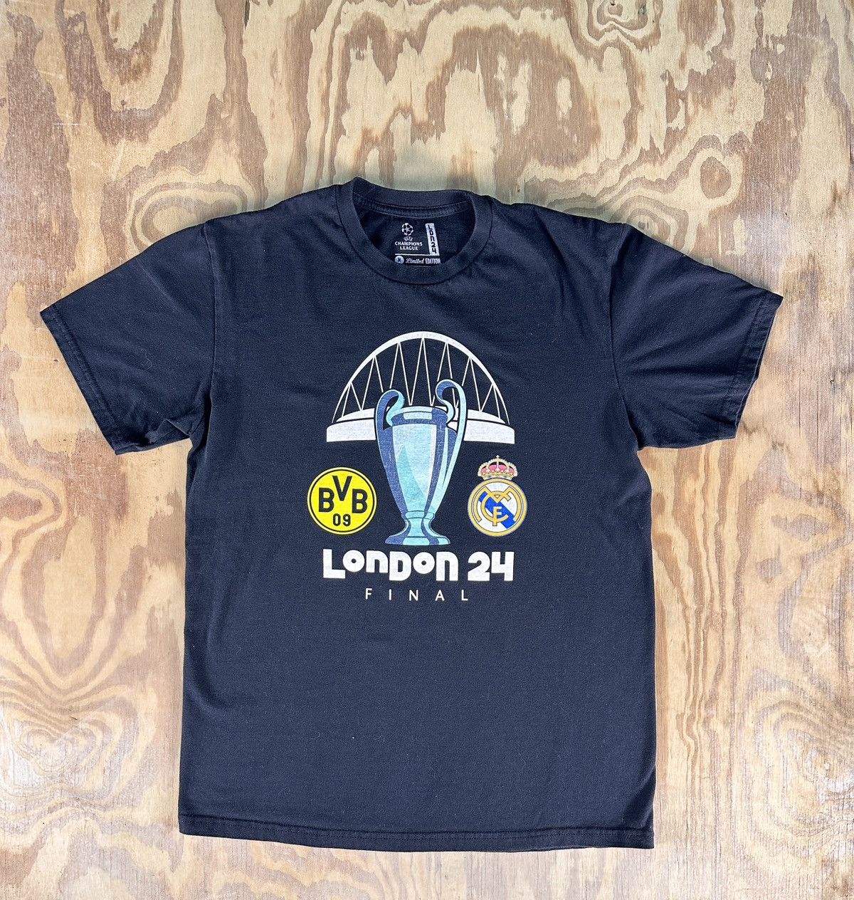 Other Black Champions League Final 2024 Limited Edition T-Shirt Size US M / EU 48-50 / 2 - 1 Thumbnail