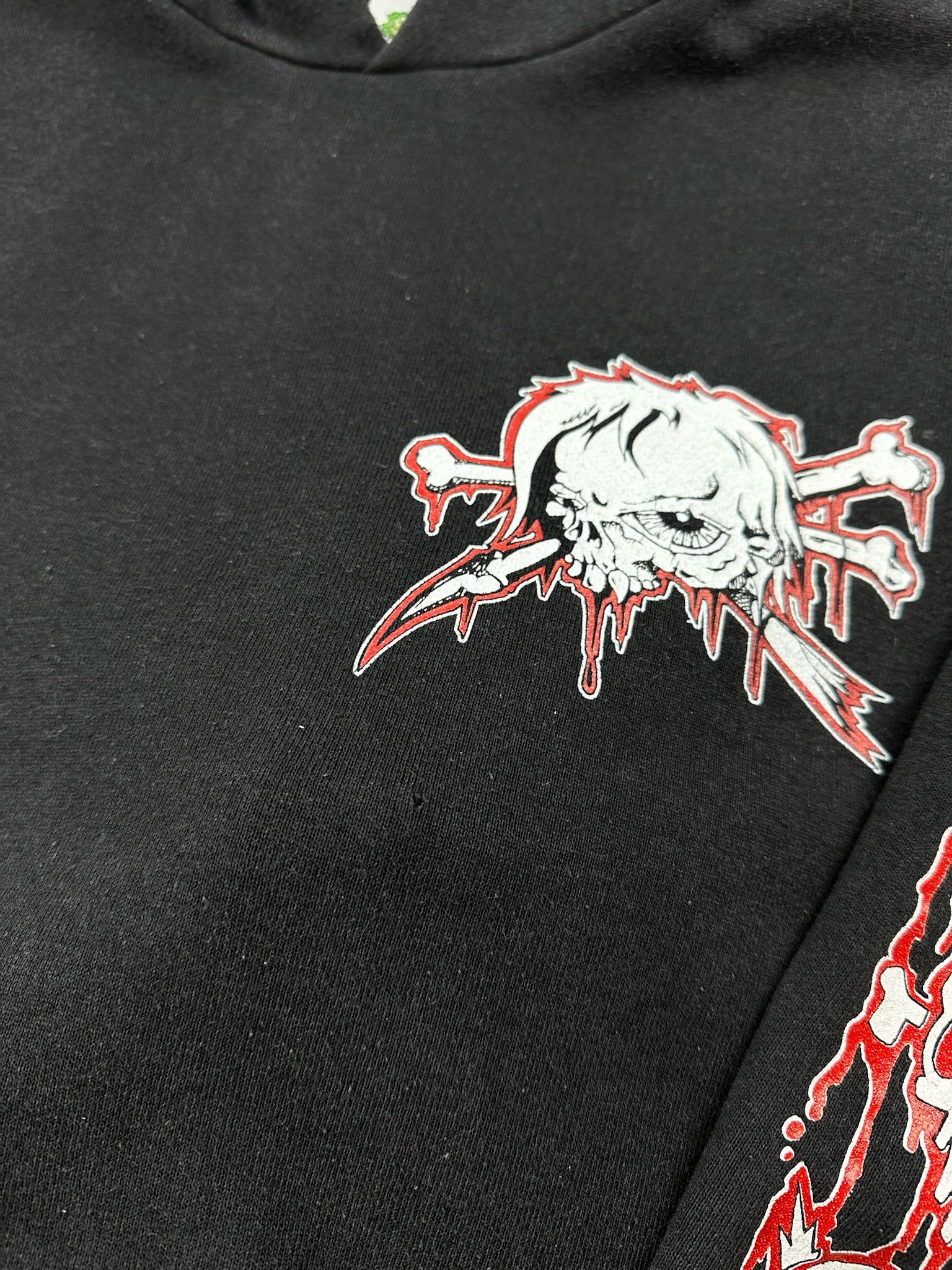 Band Tees × Vintage Vintage WIZO Band PUNK TOUR Hoodie Tshirt Size US M / EU 48-50 / 2 - 6 Thumbnail