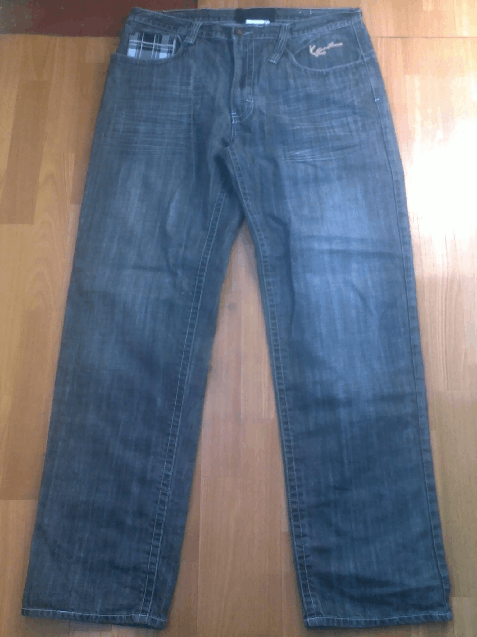 Karl Kani KARL KANI jeans, baggy, vintage Kani jeans, 90s hip hop W 38 Size US 38 / EU 54 - 2 Thumbnail