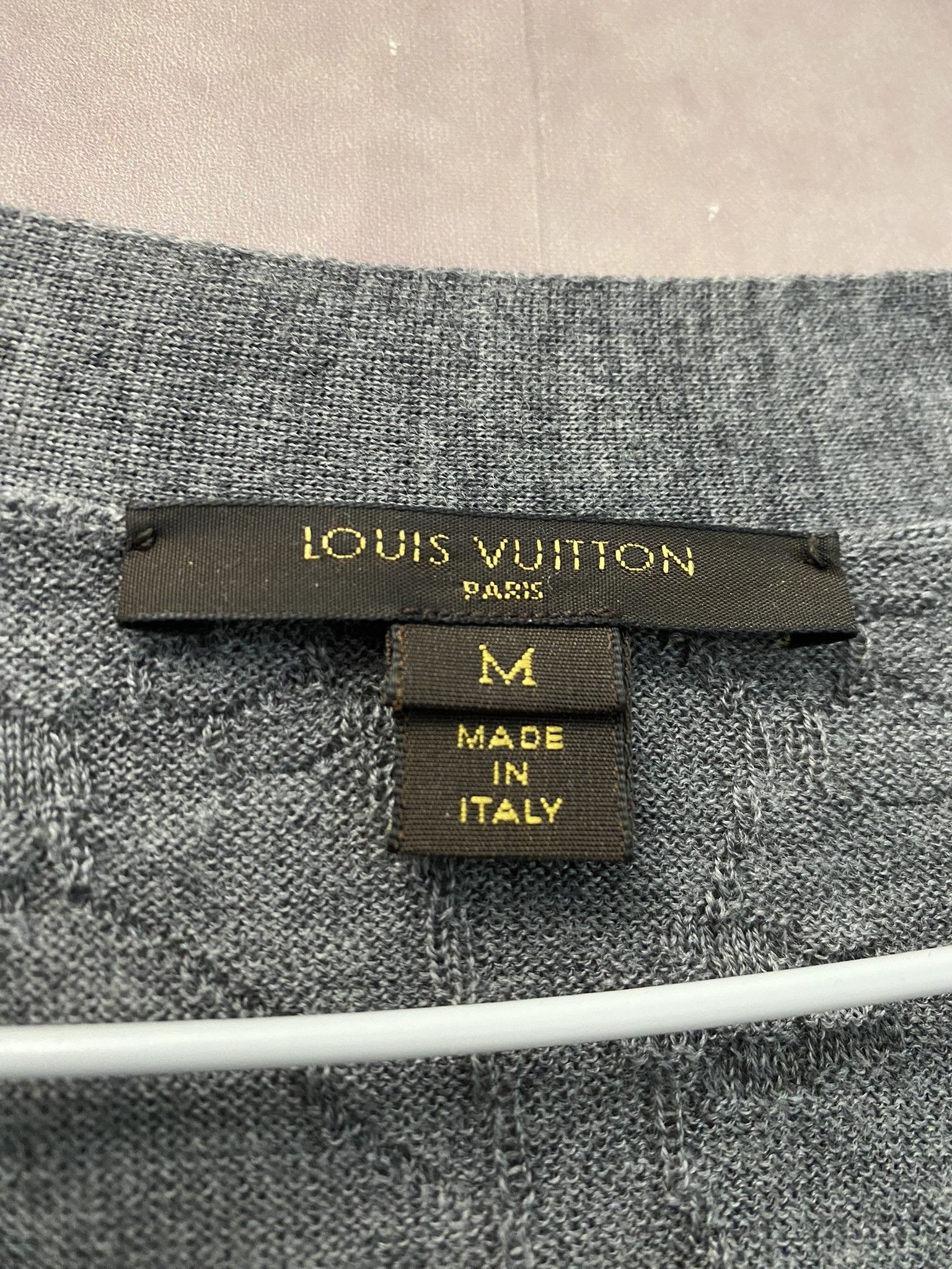 Designer × Louis Vuitton Louis Vuitton Sweater Luxury Size US XL / EU 56 / 4 - 5 Thumbnail