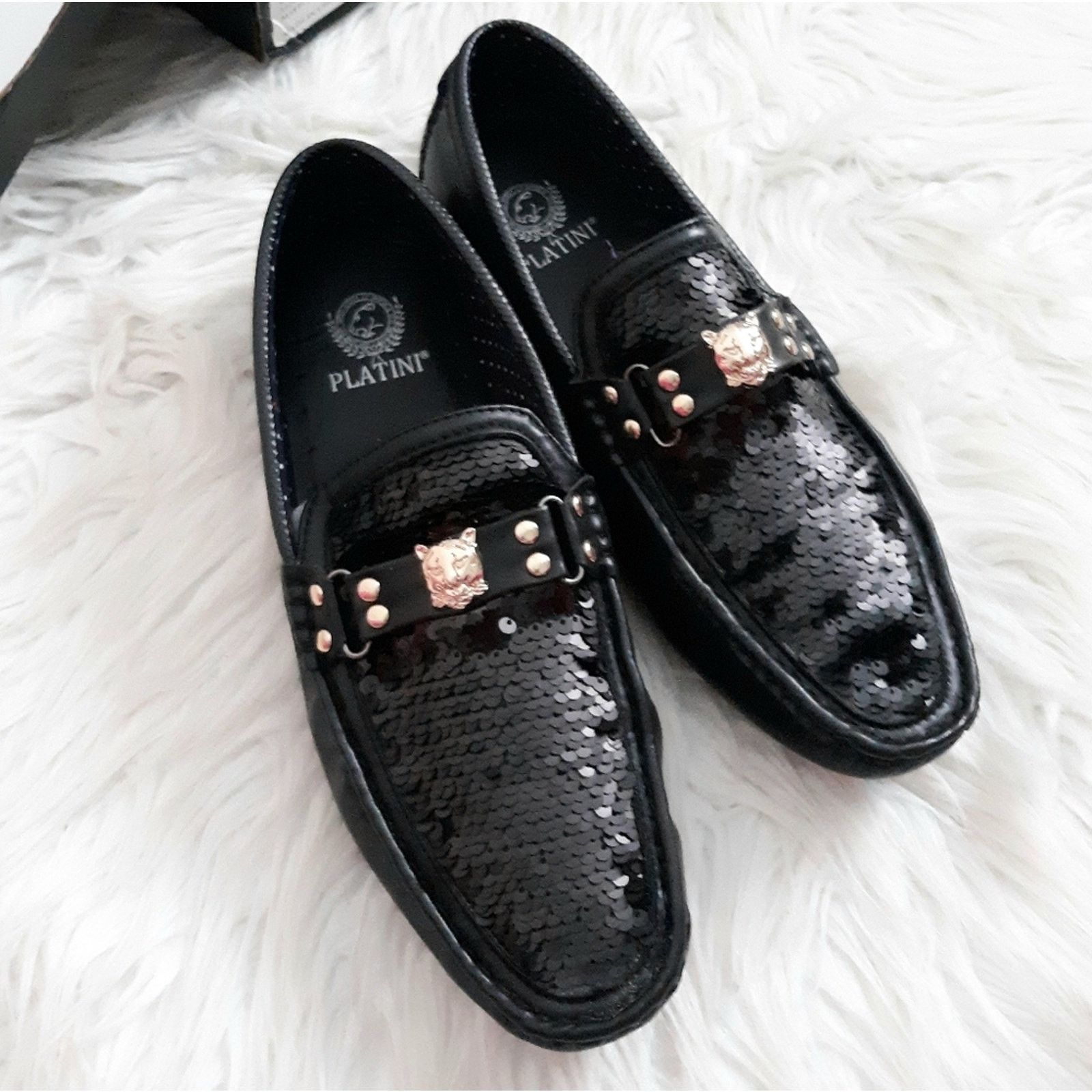 Other Platini Sequin Loafers NWT Size US 9.5 / EU 42-43 - 2 Thumbnail