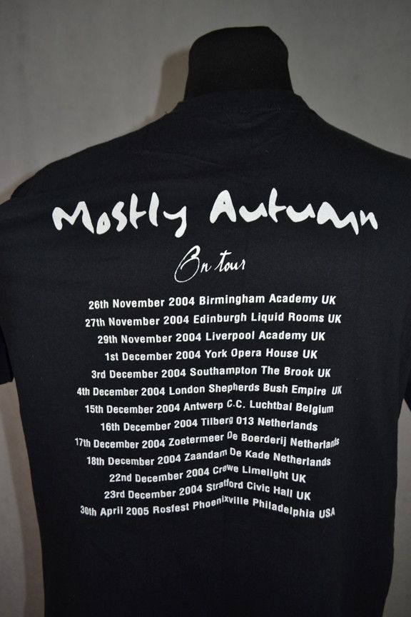 Band Tees × Vintage Vintage 2004 Mostly Autumn Tour tee L Size US L / EU 52-54 / 3 - 3 Thumbnail