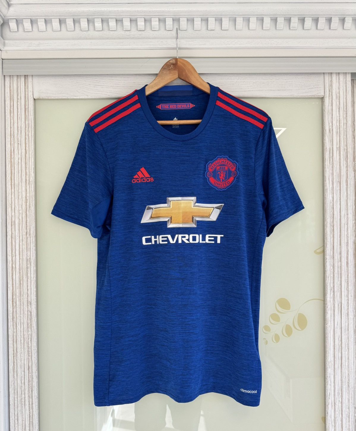 Adidas Manchester United 2016-2017 Away Soccer Jersey Football Kit Size US M / EU 48-50 / 2 - 1 Thumbnail