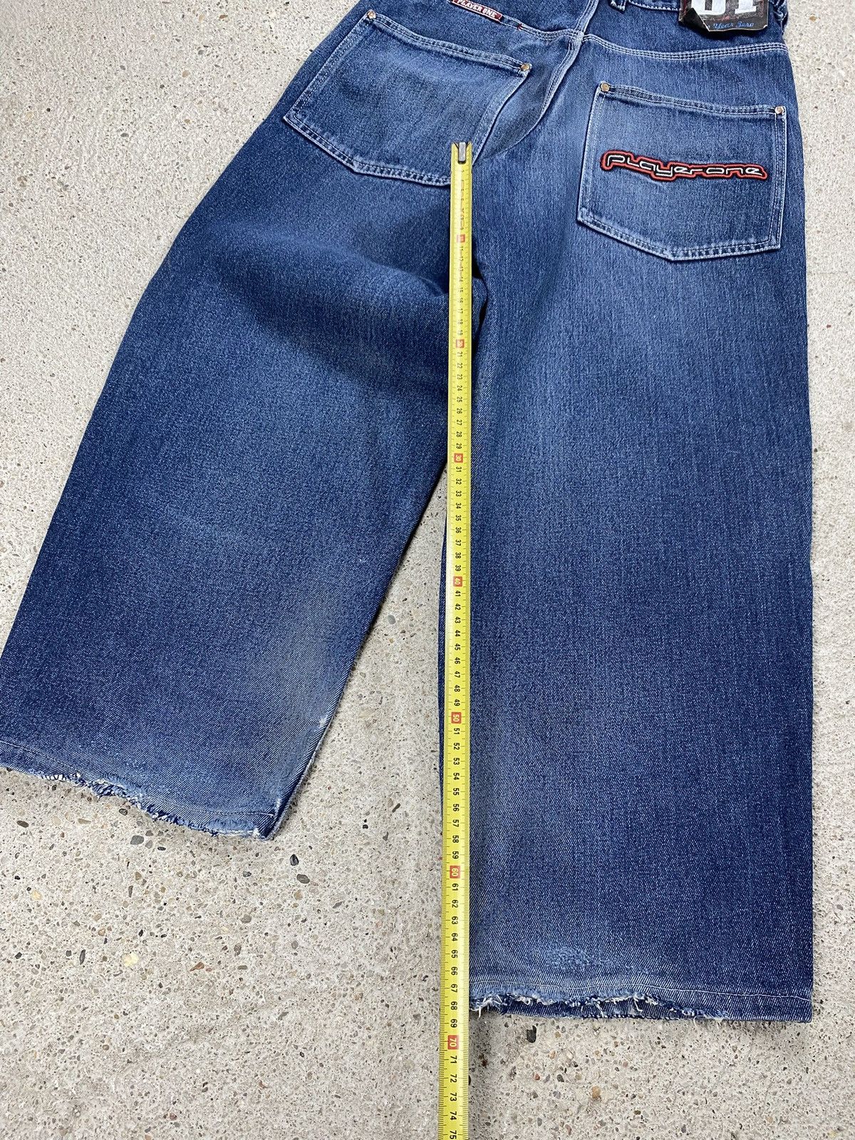JNCO Vintage player one baggy jeans oversized rap wide leg Size US 30 / EU 46 - 15 Thumbnail