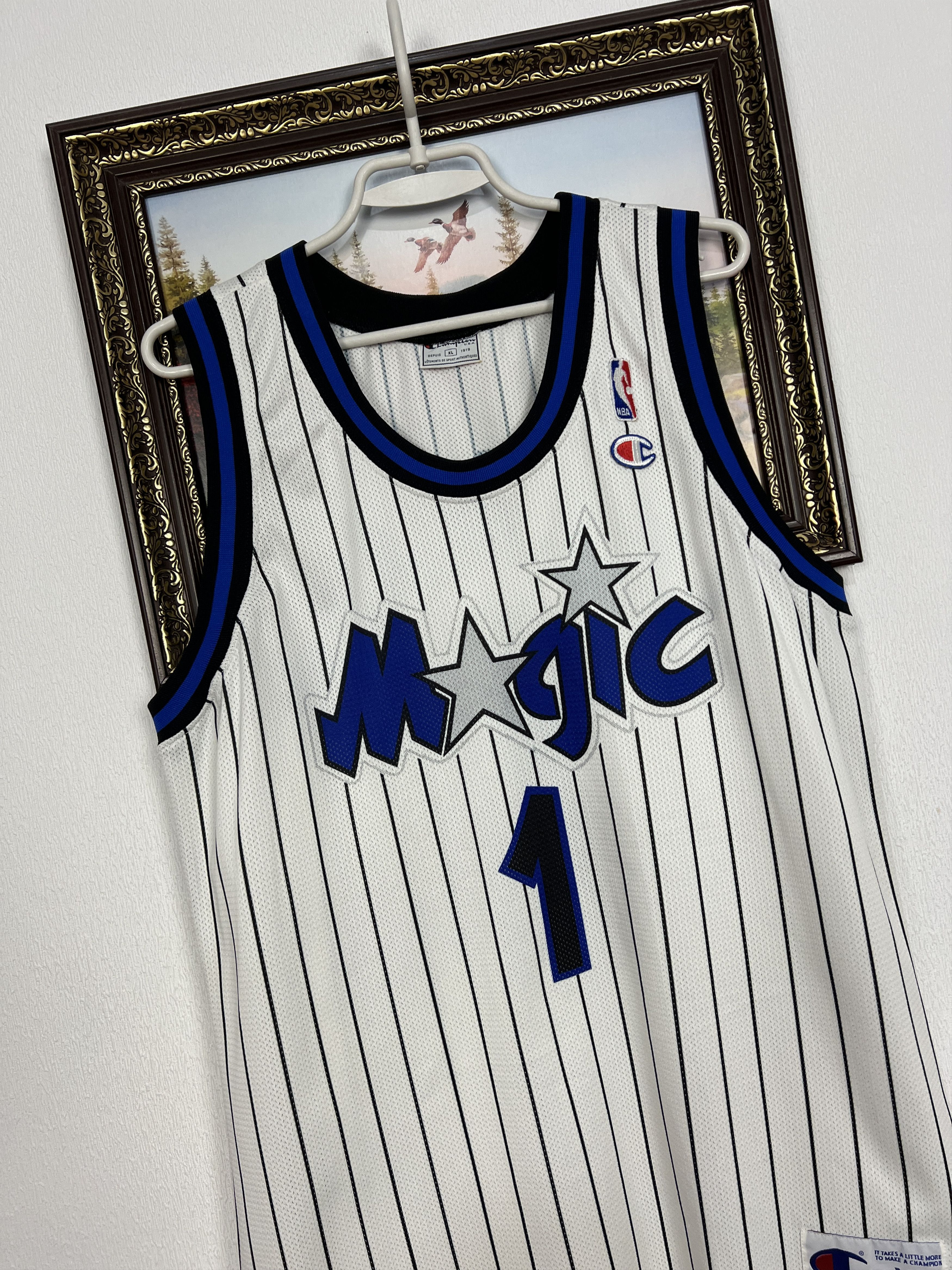 Champion Vintage Champion Orlando Magic NBA Jersey A. Hardaway Shirt Size US XL / EU 56 / 4 - 3 Thumbnail