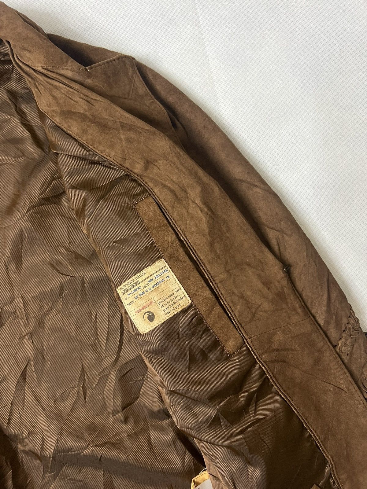GOOSECRAFT Vtg Goosecraft Suede Leather Jacket Western Motorcycle Size S / US 4 / IT 40 - 8 Thumbnail