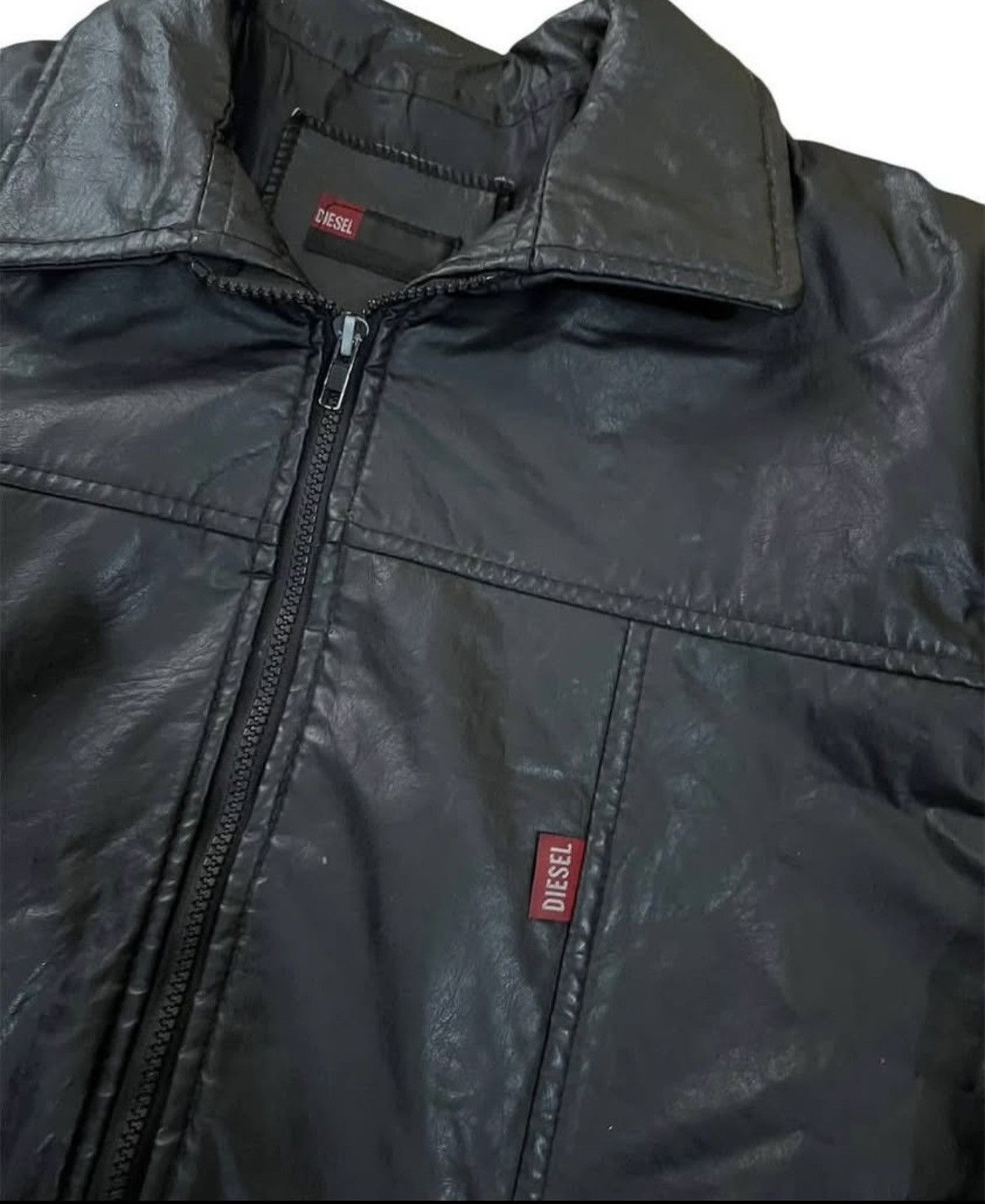 Diesel Leather Jacket Vintage