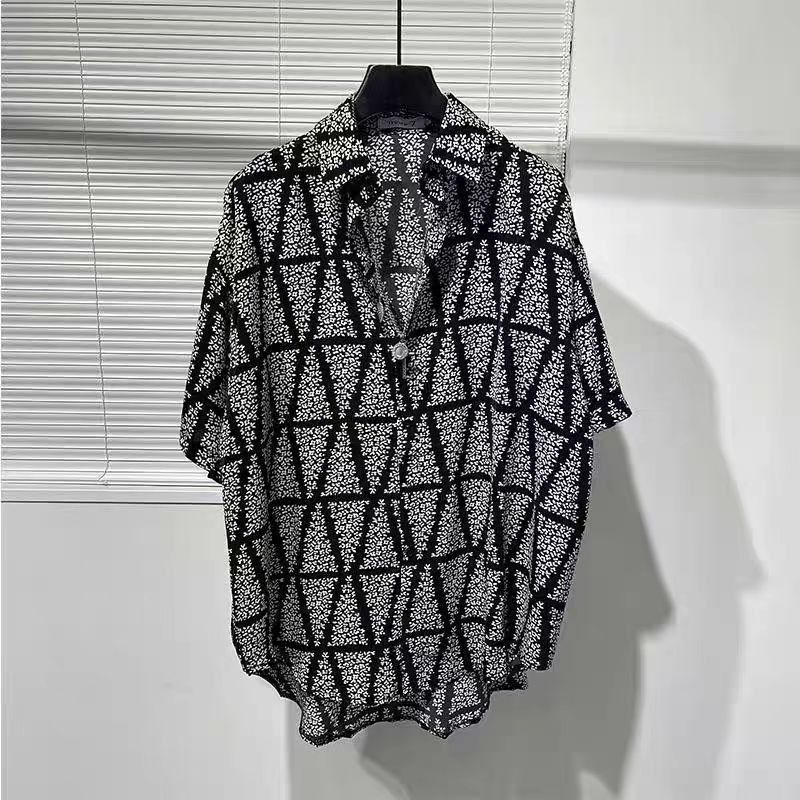 Vintage Black Loose Street Lightweight Short Sleeve Shirt Size US M / EU 48-50 / 2 - 6 Thumbnail