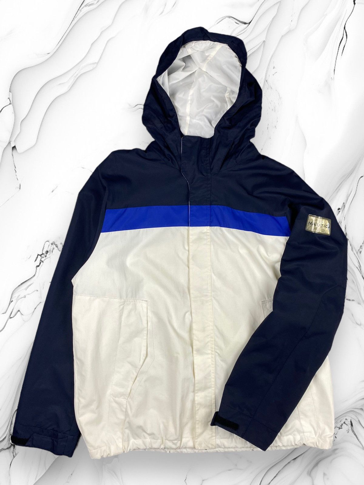 Nautica × Vintage Vintage Nautica Jacket Bomber Size XXL Size US XXL / EU 58 / 5 - 1 Thumbnail