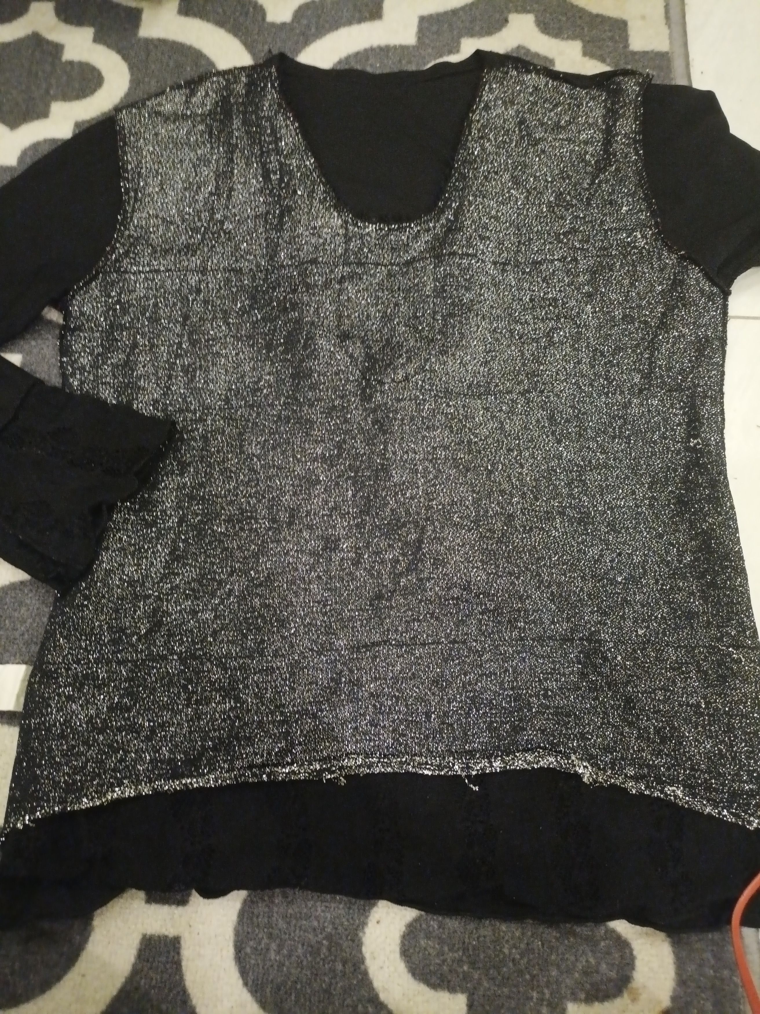 Japanese Brand × Vintage Women's Black Lace Blouse Size M / US 6-8 / IT 42-44 - 17 Thumbnail