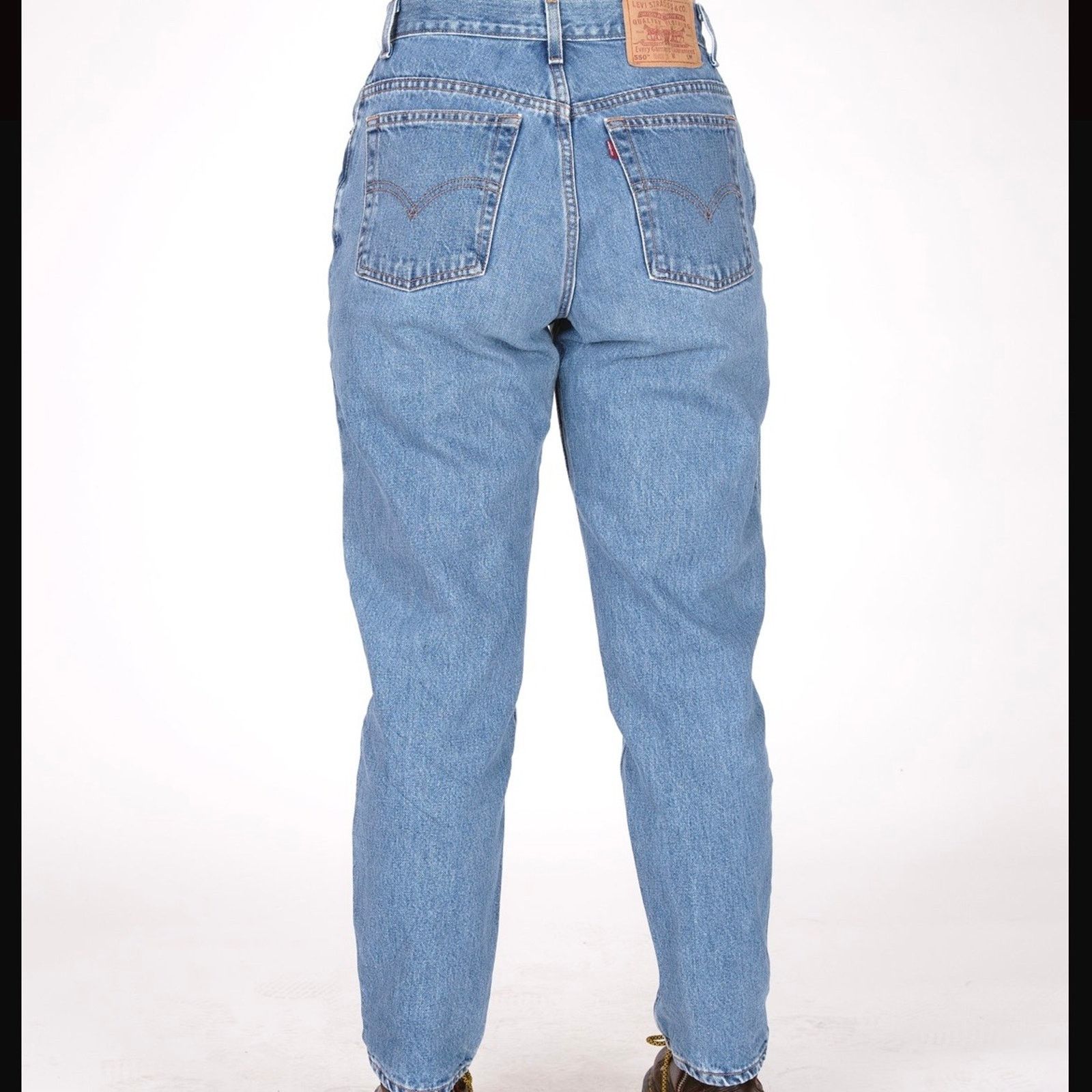 Levi's × Vintage Vintage Levi's Jeans 550 Relaxed High Rise Mom Jeans 30" Size 32" / US 10 / IT 46 - 2 Thumbnail
