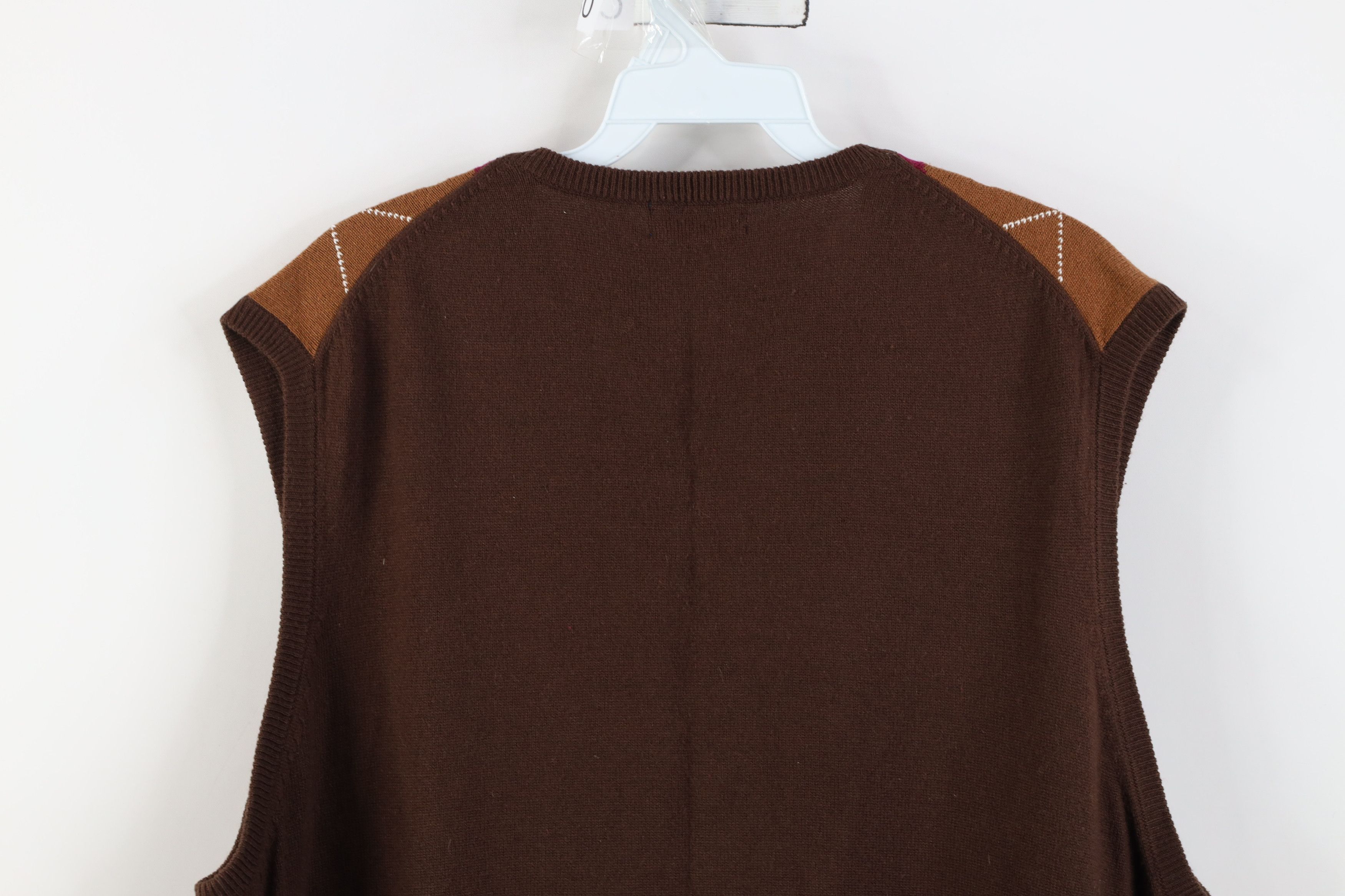 Vintage Vintage Y2K Streetwear Silk Cashmere Knit Sweater Vest Size US L / EU 52-54 / 3 - 8 Thumbnail