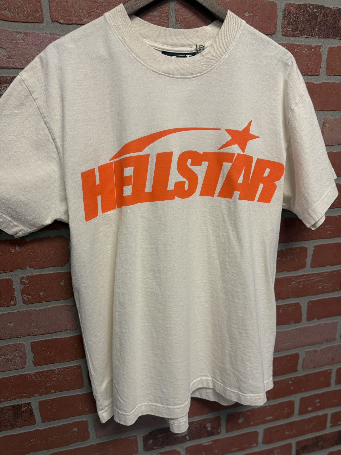 HELLSTAR Hellstar “Orange Logo” Tee Shirt Size S (NEW) Authentic Size US S / EU 44-46 / 1 - 2 Thumbnail