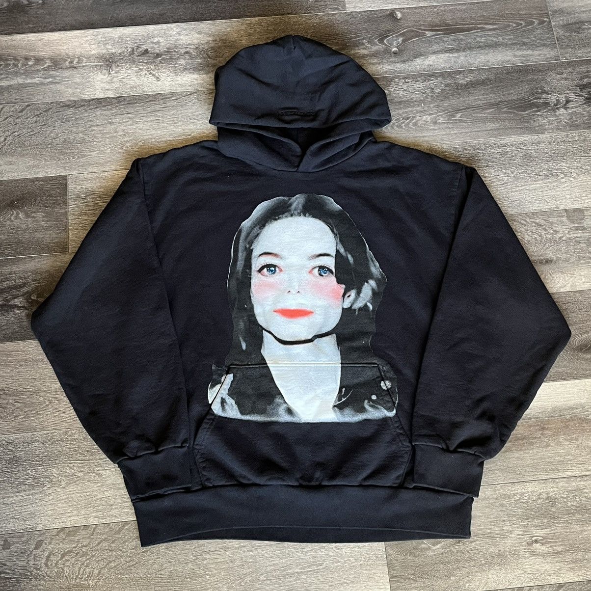 Asspizza × Marcel Zago Marcel Zago Fem Michael Jackson Graphic Logo Hoodie 2025 Size US XL / EU 56 / 4 - 1 Thumbnail