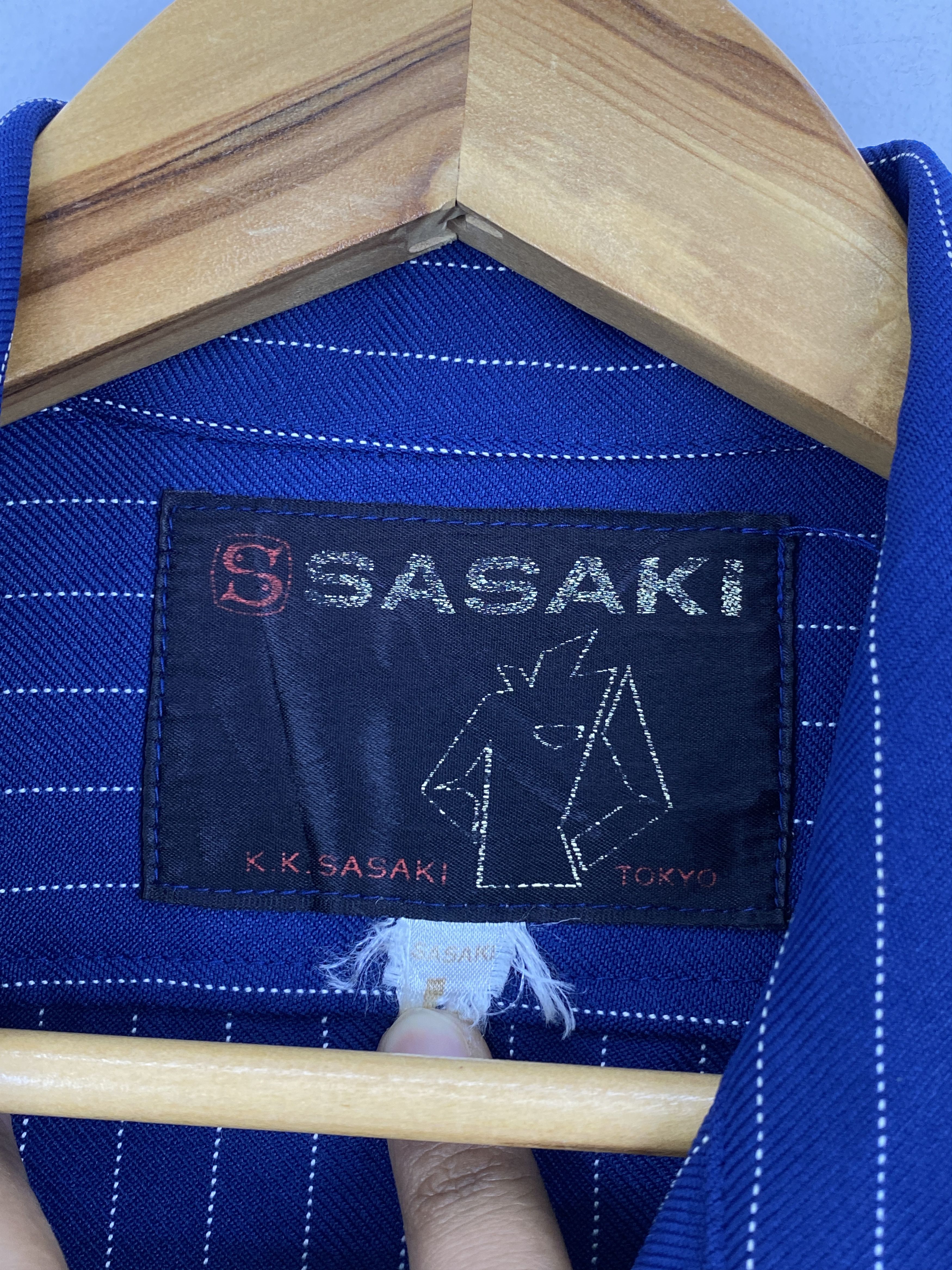 Japanese Brand × The Sak × Vintage Vintage Sasaki Tokyo Hickory Multi Pocket Denim J1769 Size US L / EU 52-54 / 3 - 7 Thumbnail