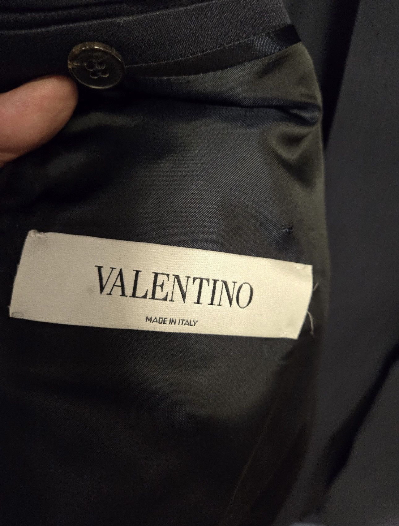 Valentino Valentino deep blue suite size 48 Size 48R - 2 Thumbnail