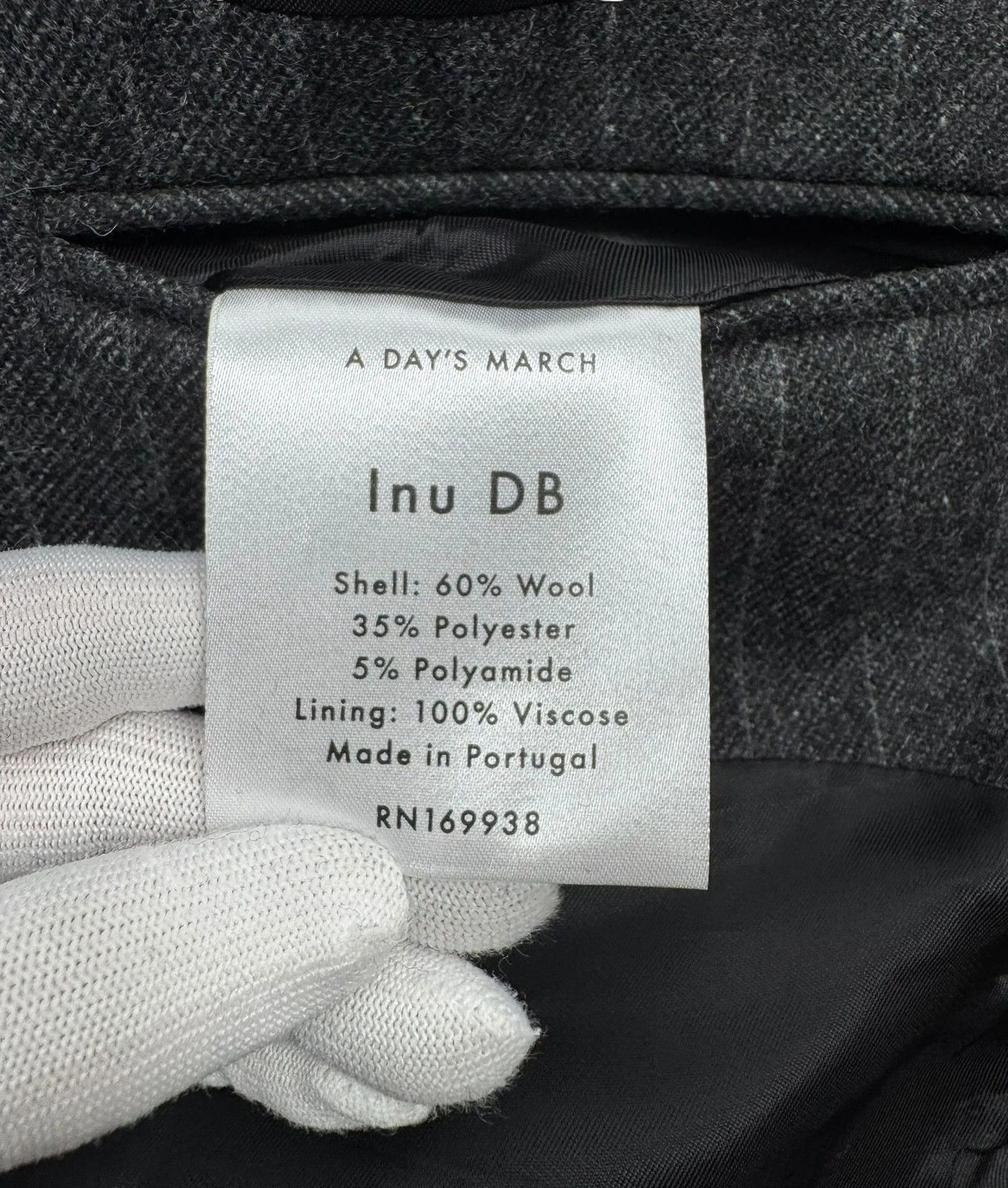 A Day's March A Day’s March Inu Double Breasted Wool Blazer Striped Size XS / US 0-2 / IT 36-38 - 12 Thumbnail