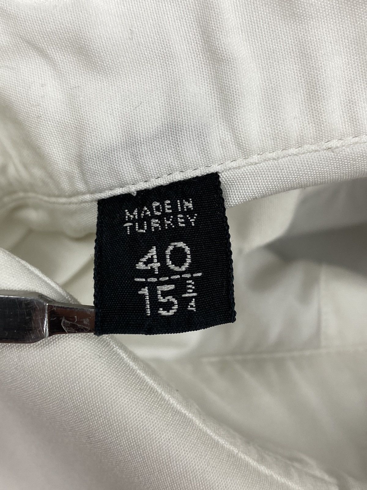 Tom Ford Tom Ford Cufflinks White Cotton Button Up Shirt Size US L / EU 52-54 / 3 - 10 Thumbnail