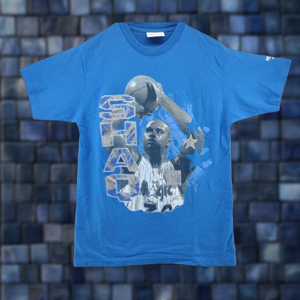 Reebok VTG Reebok T-Shirt Orlando Magic Shaq Single Stitch 90s Mens M USA Multicolor Size US M / EU 48-50 / 2 - 1 Thumbnail