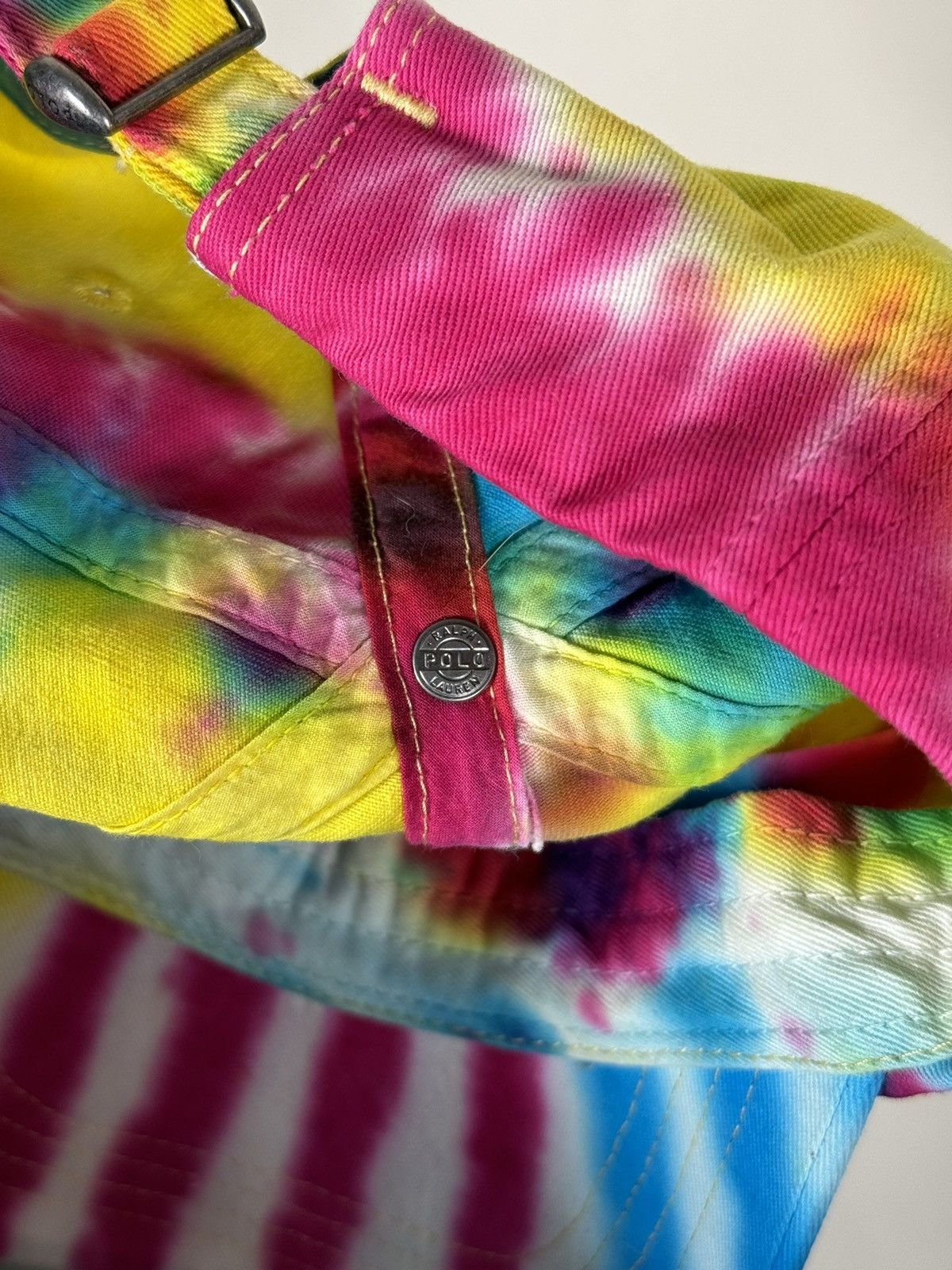 Polo Ralph Lauren × Ralph Lauren Polo Ralph Lauren Colorful Tie Dye Cap Size ONE SIZE - 9 Thumbnail