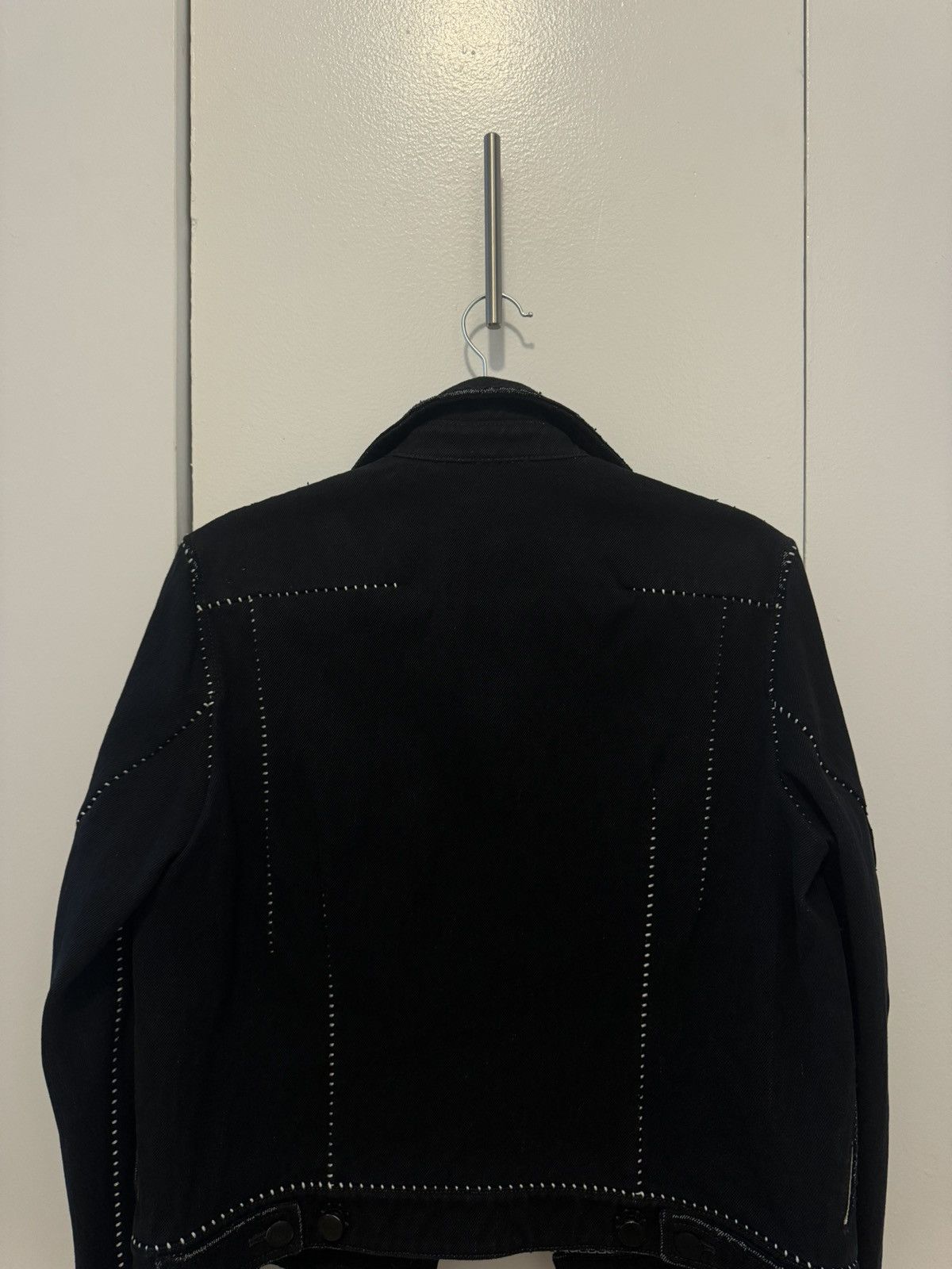 Carol Christian Poell Dark blue denim jacket Size S / US 4 / IT 40 - 3 Thumbnail