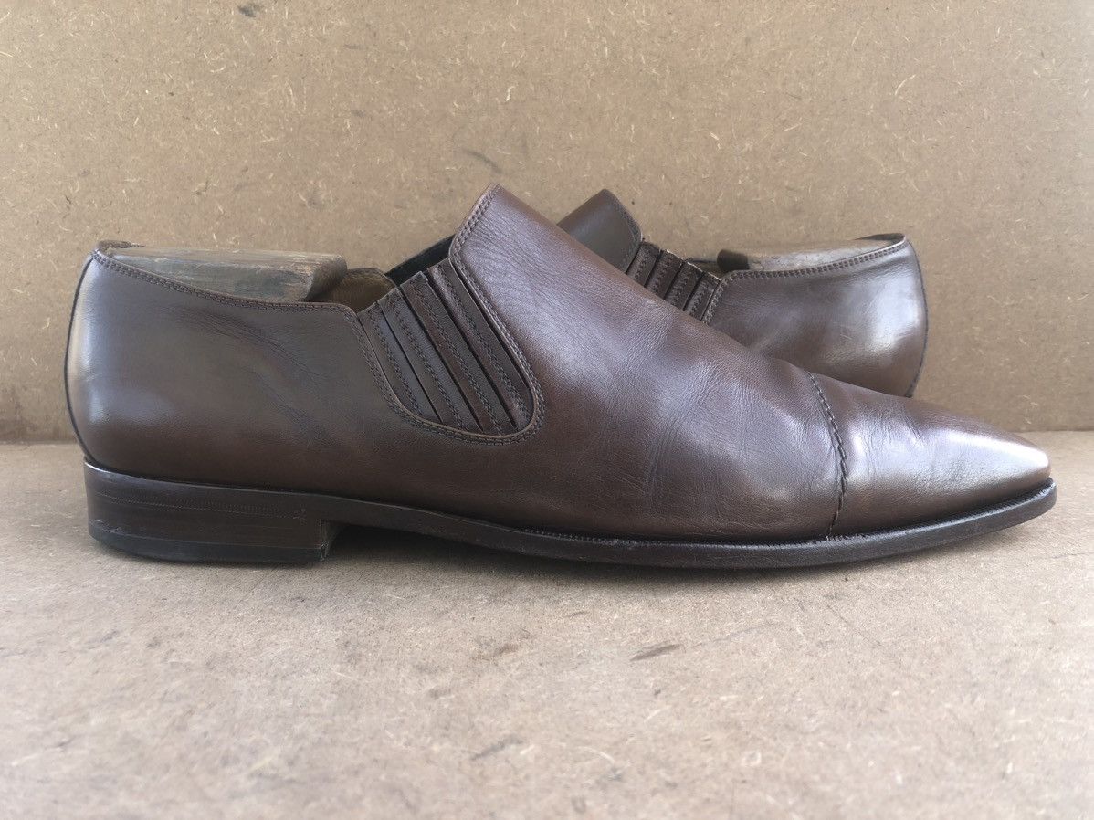 Gucci Gucci Brown Calfskin Leather Men’s Penny Loafers Size 8 Size US 8 / EU 41 - 7 Thumbnail