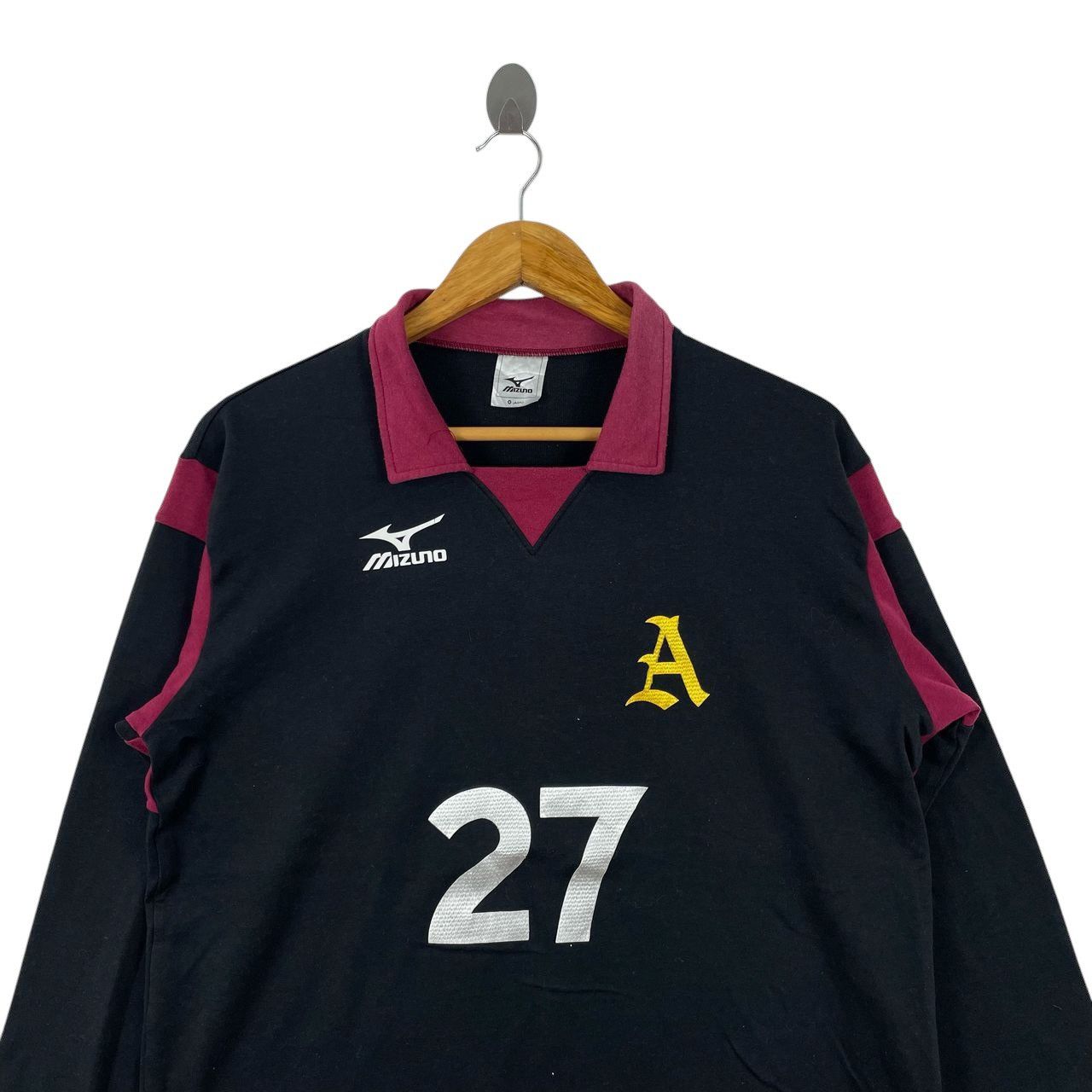 Mizuno × Vintage Vintage MIZUNO Long Sleeve Team Jersey Size US M / EU 48-50 / 2 - 2 Thumbnail