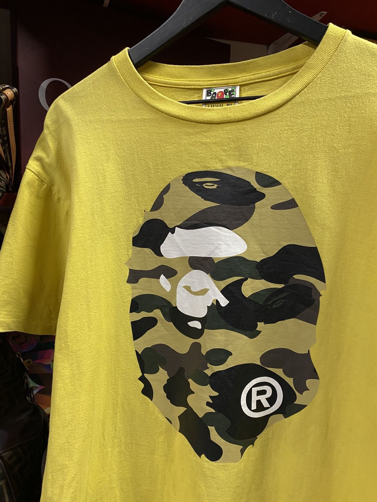 1st Camo Big Ape Head Tee